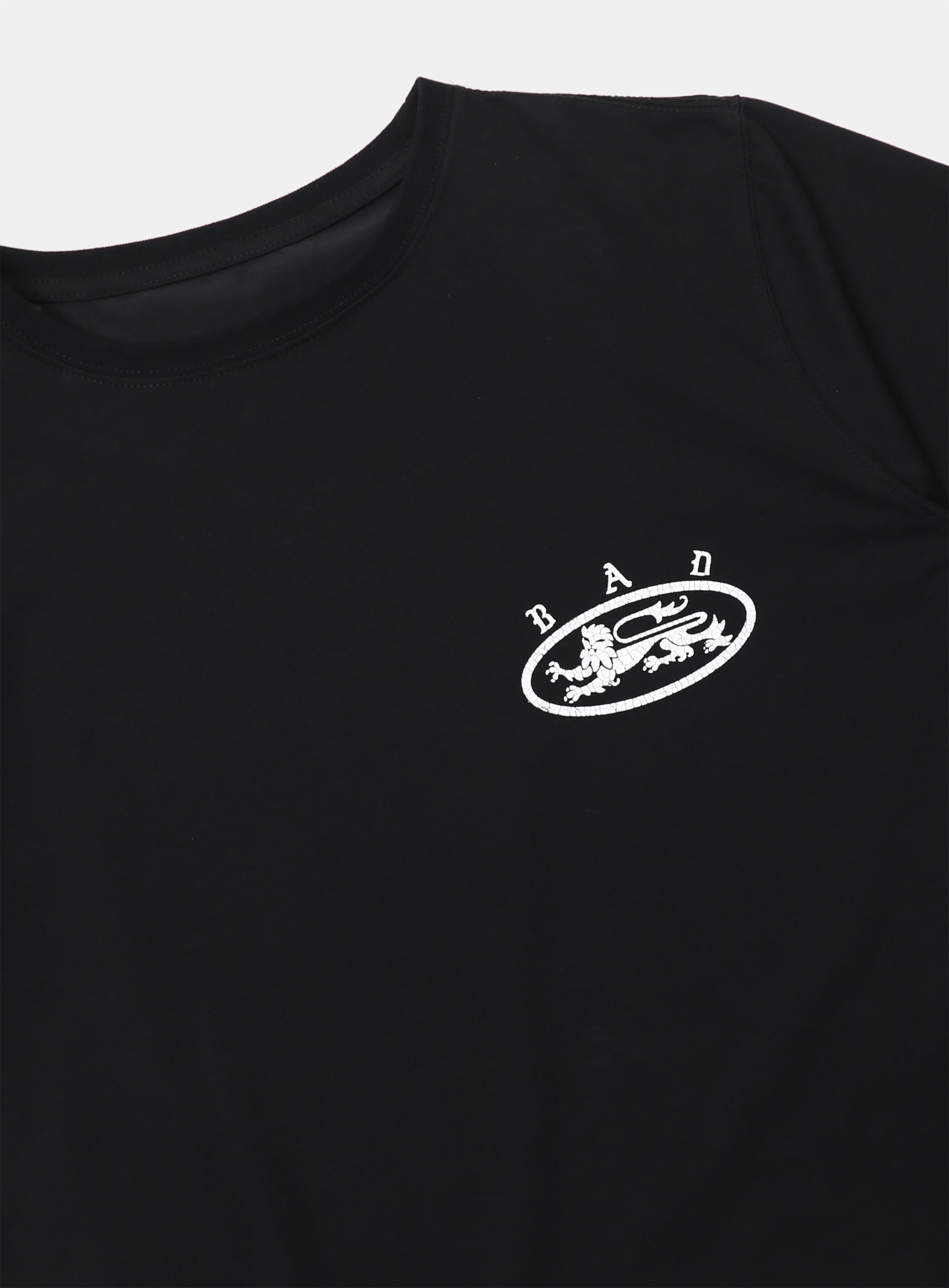 Badblood Mystic 1/2 Print T-Shirt Slim Fit Black