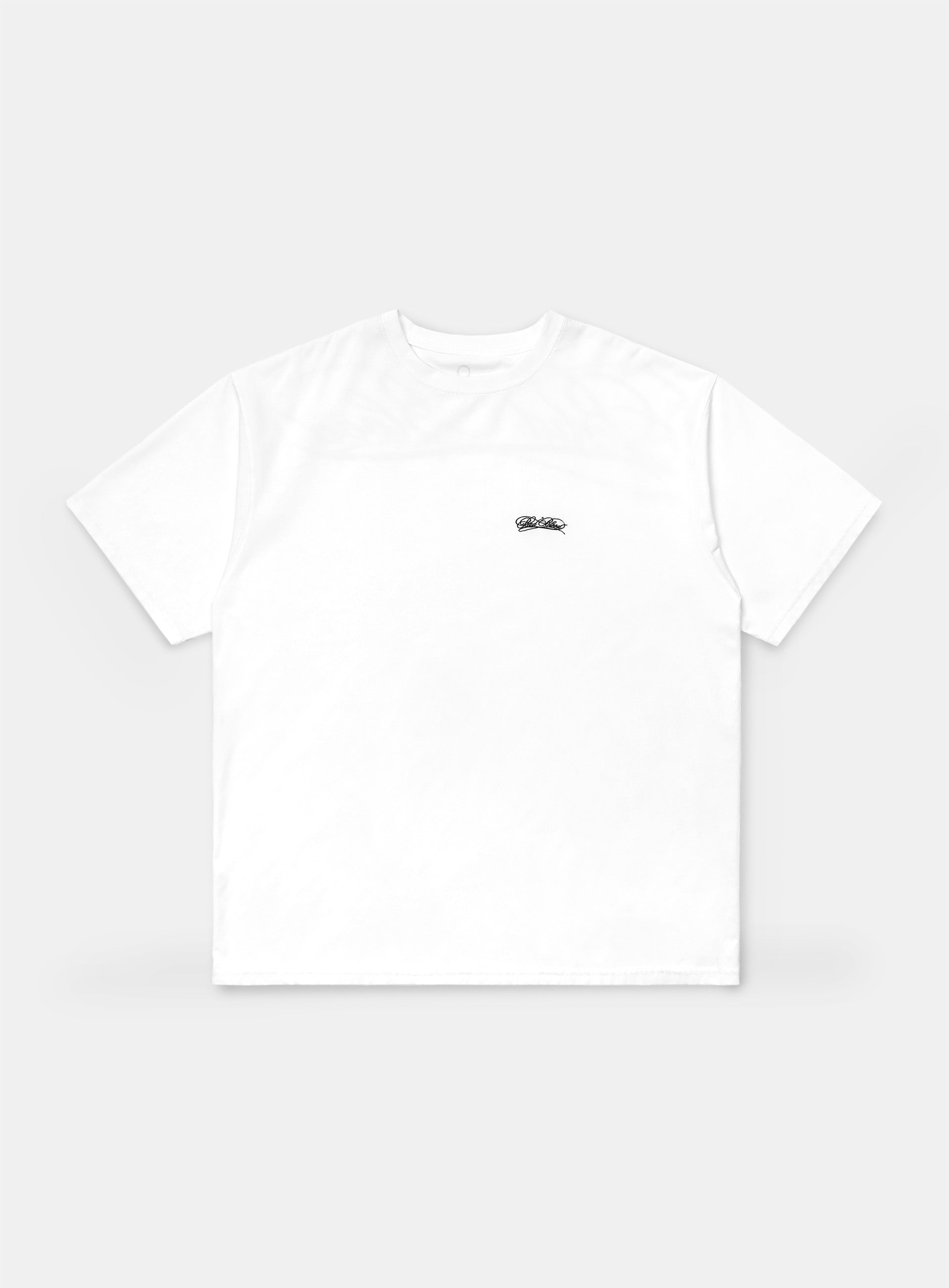 Badblood Dark Classic Logo T-Shirt White