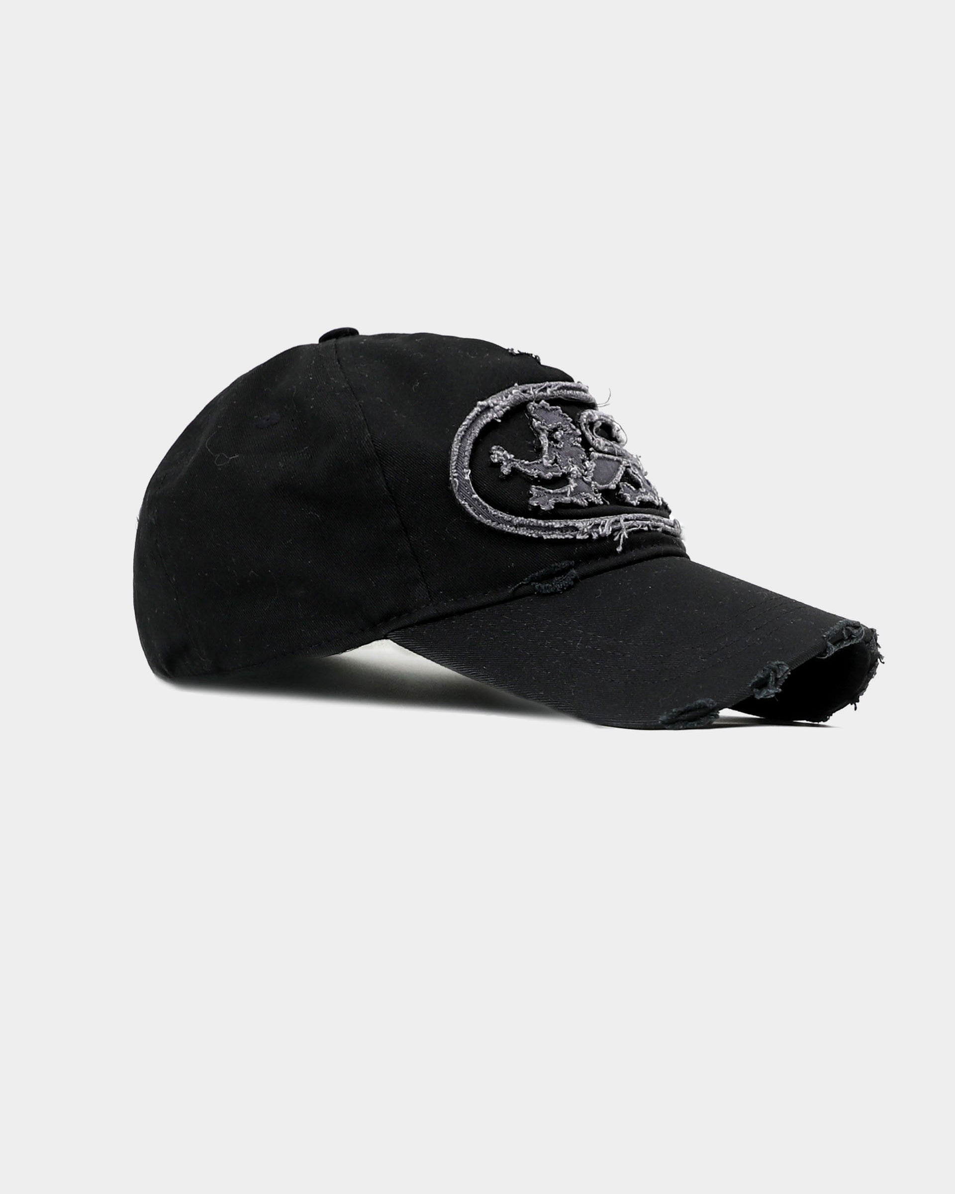 Badblood Mystic Big Patch Ball Cap - Dusty Black