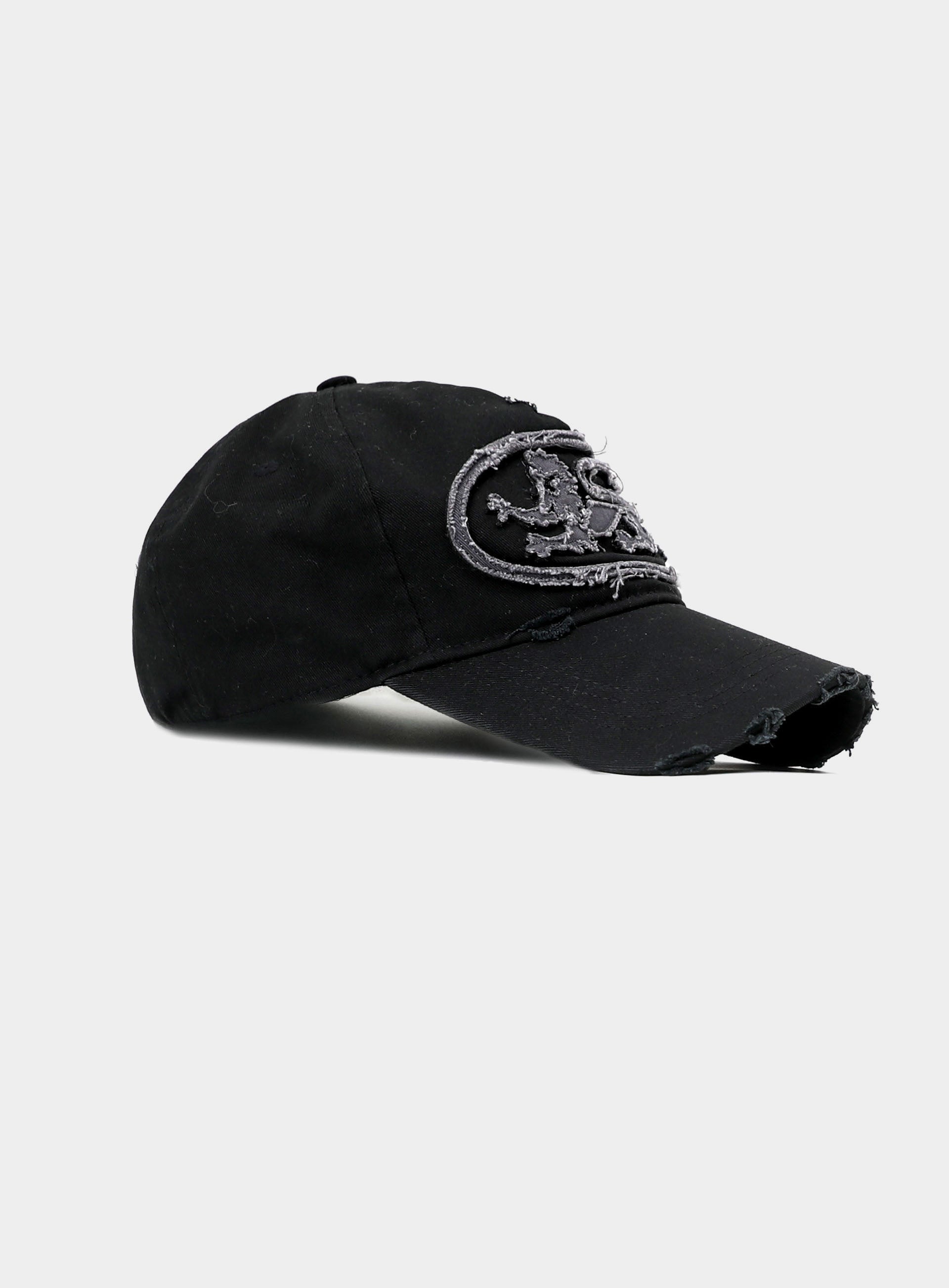 Badblood Mystic Big Patch Ball Cap - Dusty Black
