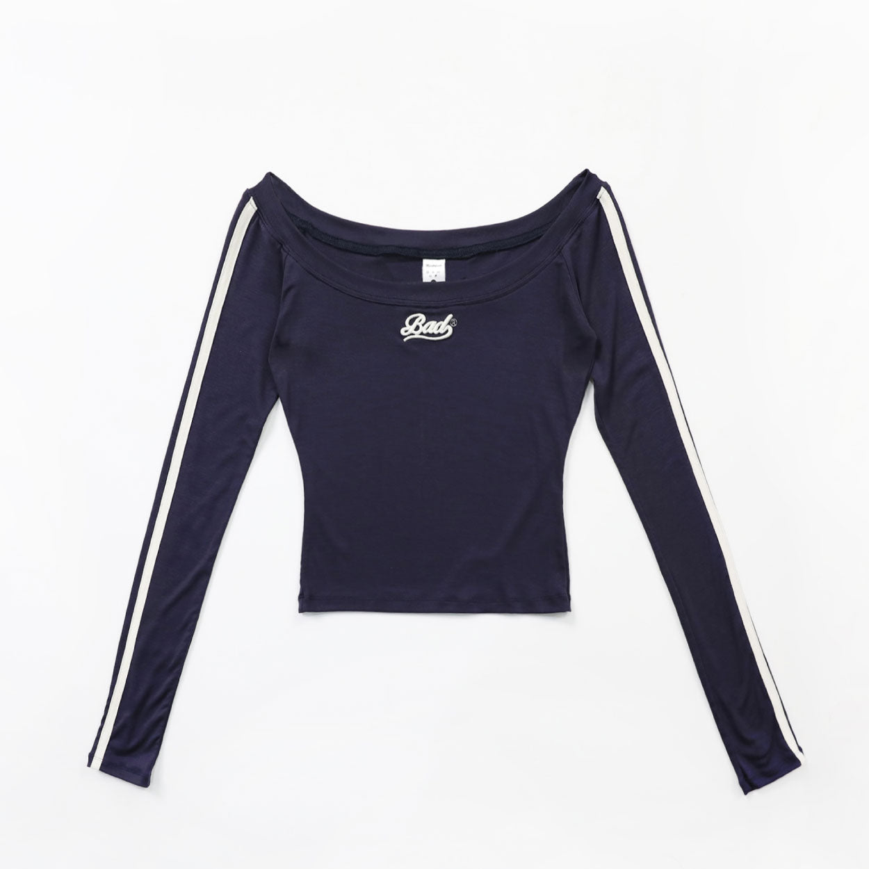 Badblood Barbara off-shoulder Top Navy