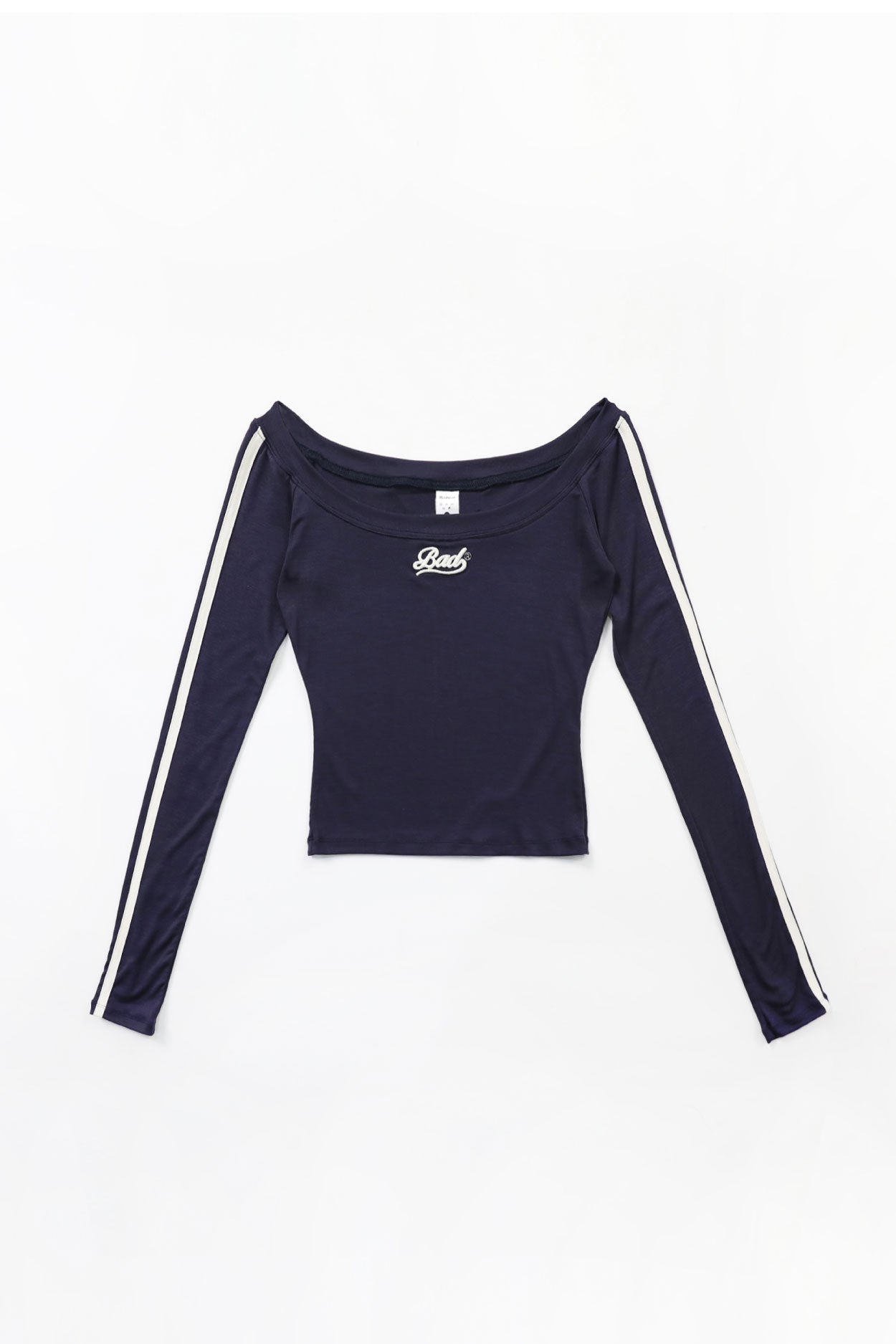 Badblood Barbara off-shoulder Top Navy