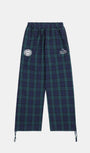 Badblood Classic Check 2 Way Jogger Trousers - Green