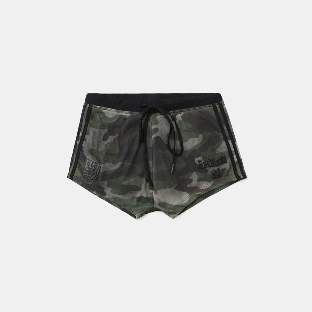 Badblood Vintage Club Boy Shorts - Green Camo