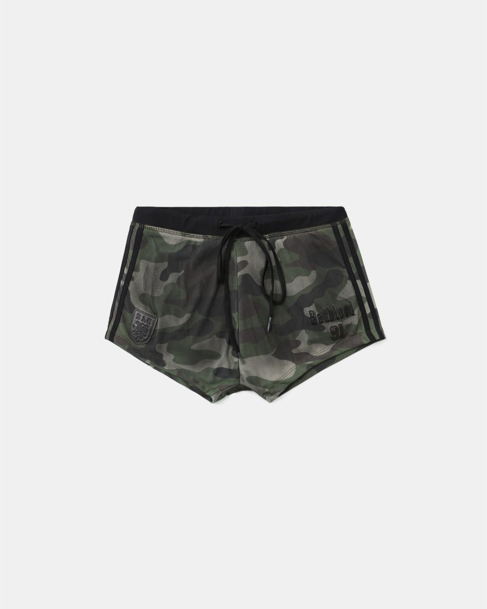 Badblood Vintage Club Boy Shorts - Green Camo