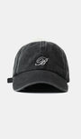 Badblood Washed Classic Mini Logo Ball Cap - Black