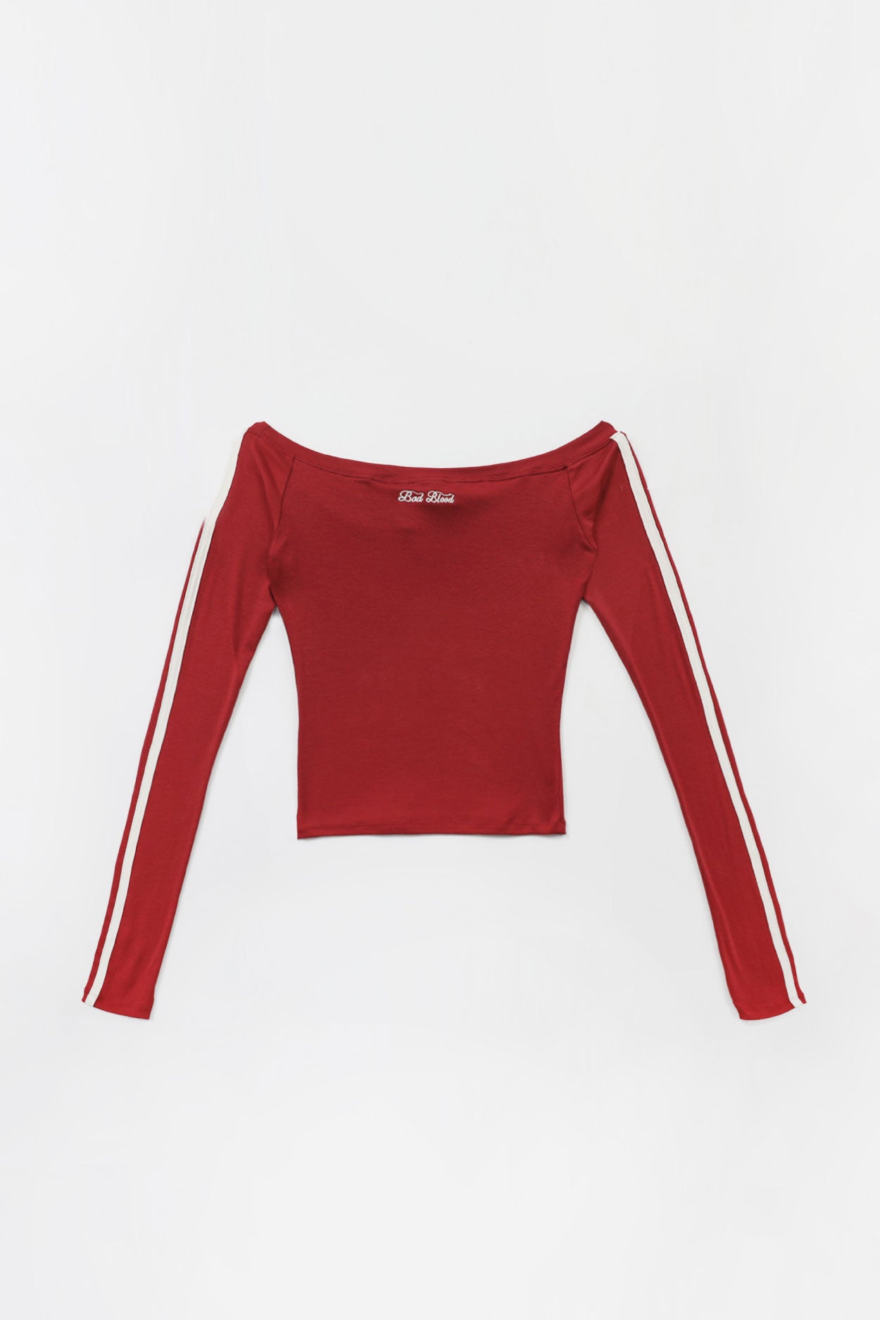 Badblood Barbara off-shoulder Top Red