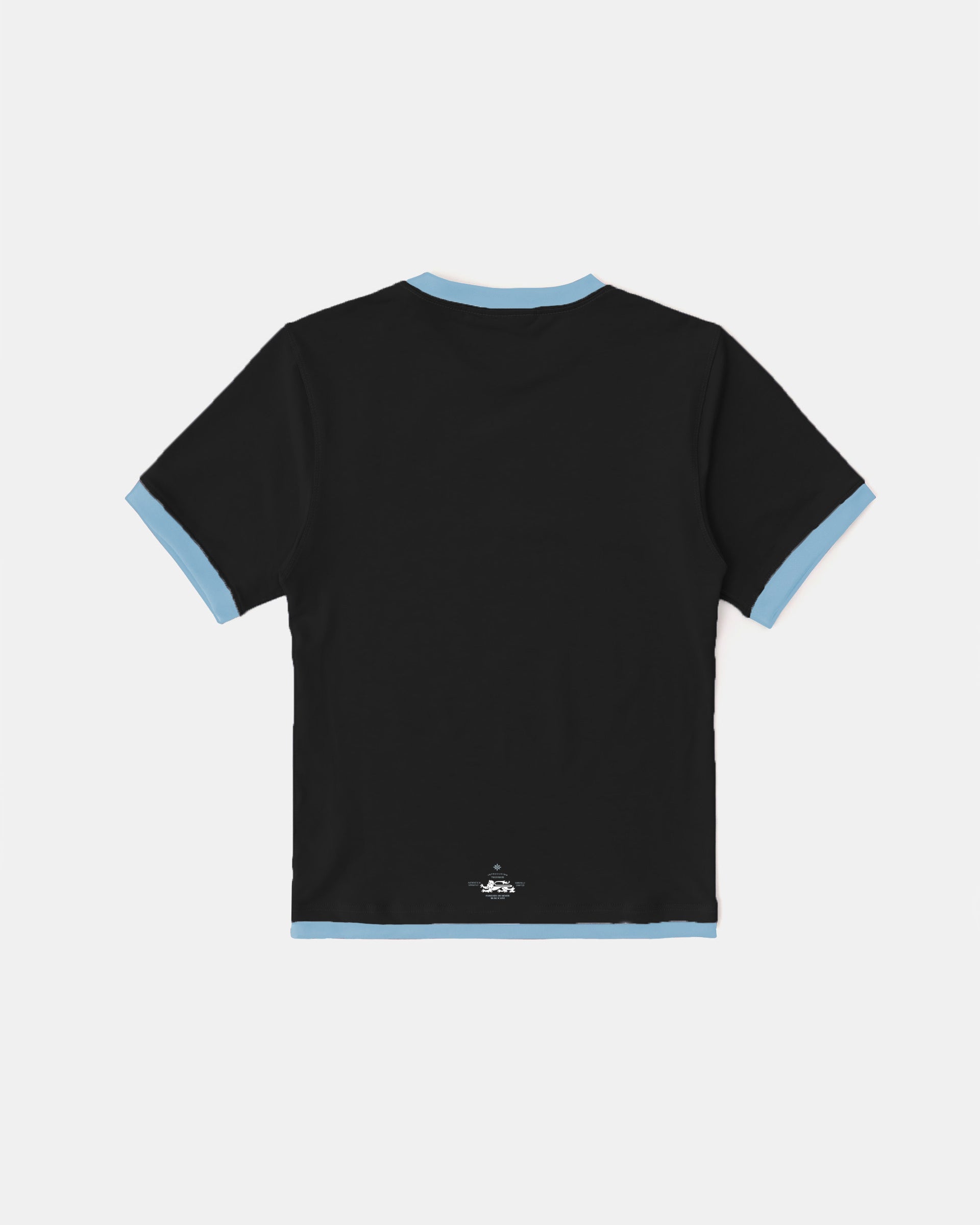 Badblood  Lion Jersey Ringer T-Shirt - Black