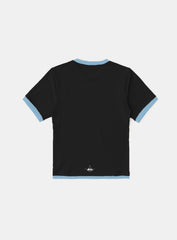 Badblood  Lion Jersey Ringer T-Shirt - Black