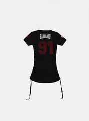 Badblood Mystic Capsule Polo Mini Dress Black