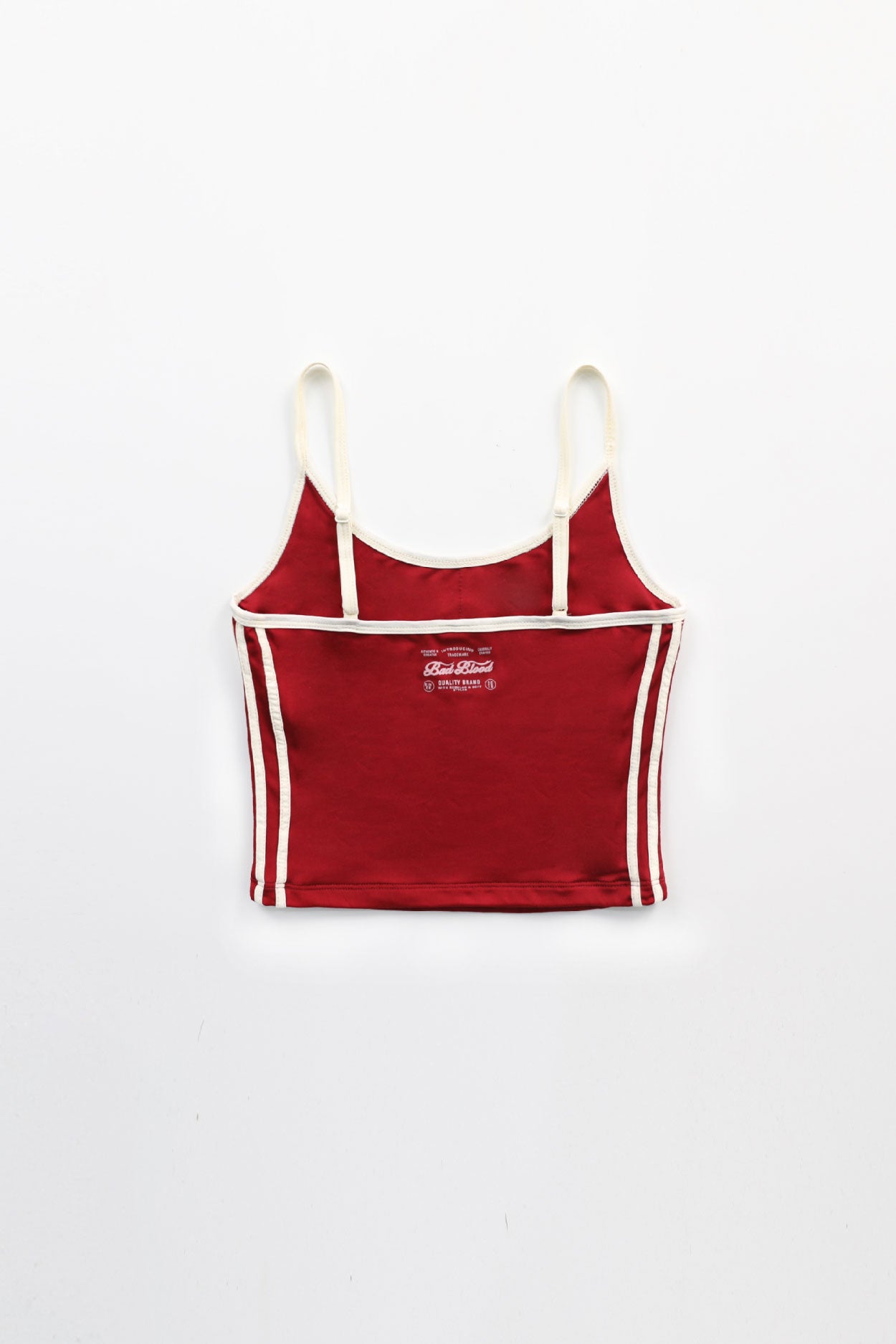 Badblood Wendy Spaghetti String Tank Red