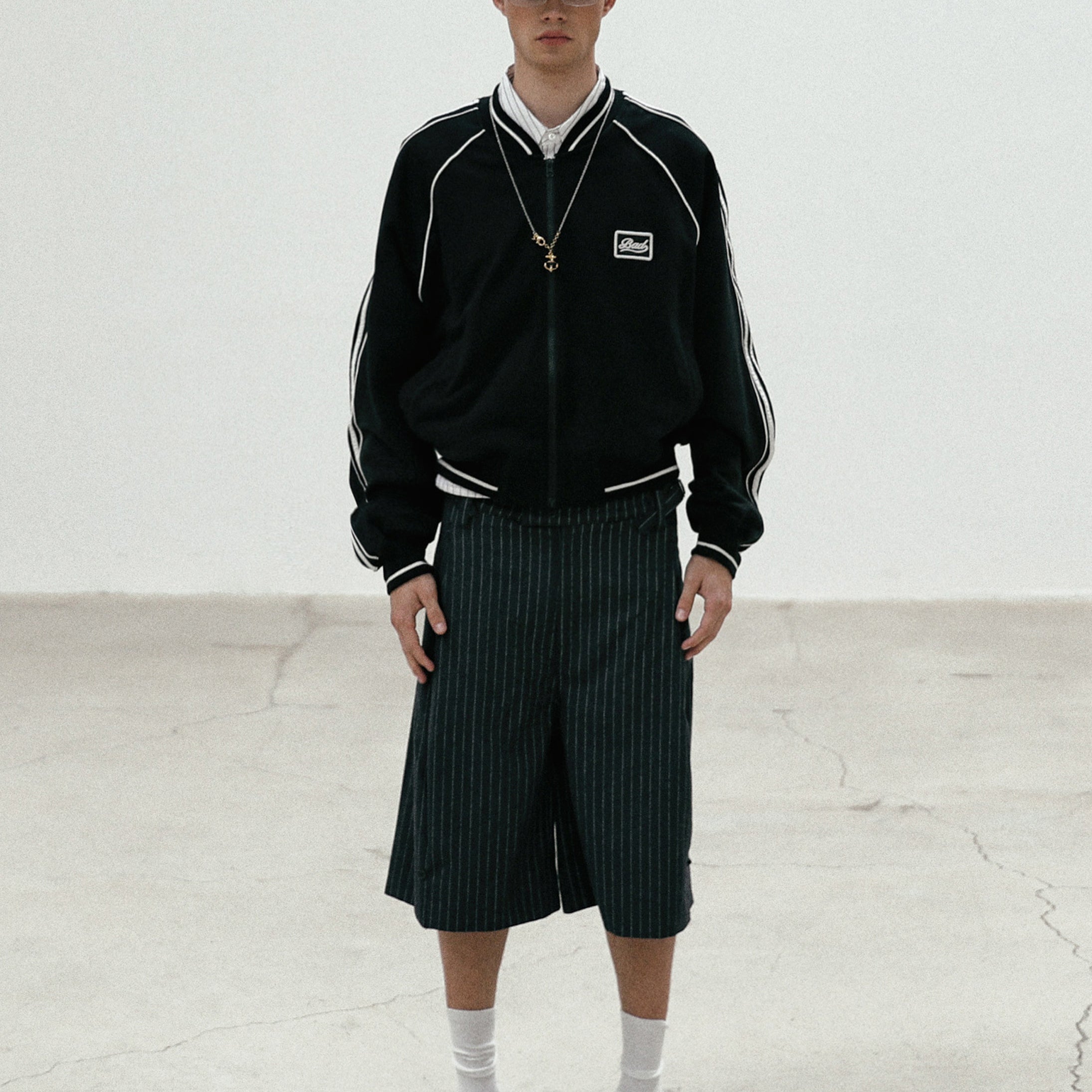 Badblood Billy Jersey Windbreaker - Black