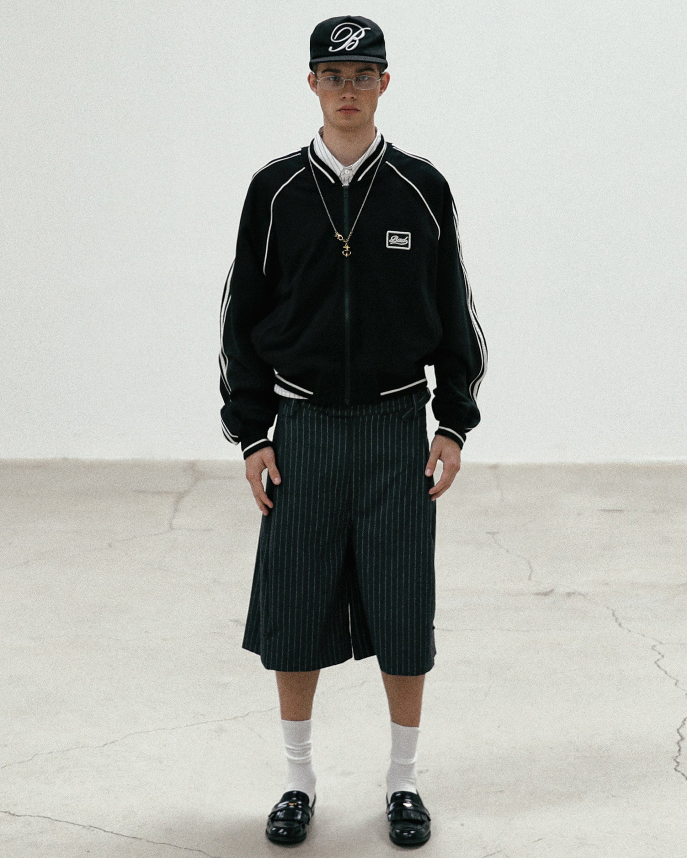 Badblood Billy Jersey Windbreaker - Black