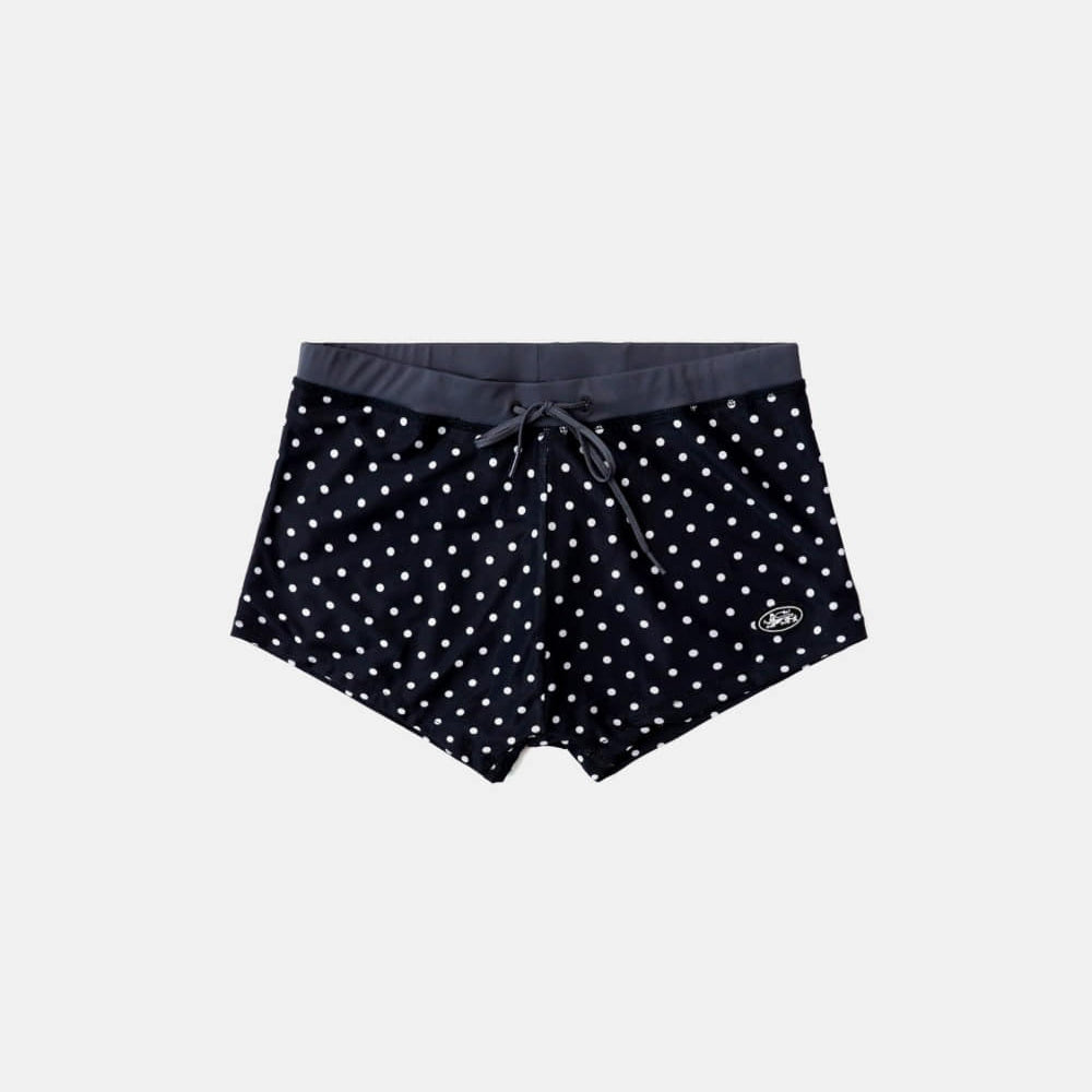 Badblood Splash Dot Boy Shorts - Navy