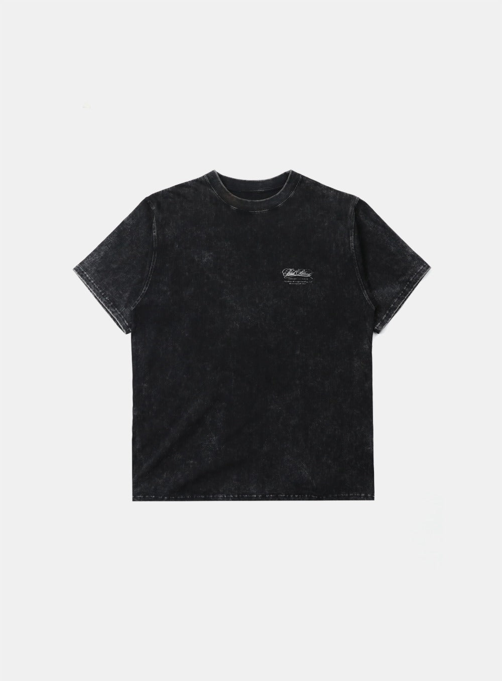 Badblood Premium Classic Washed T-Shirt Black