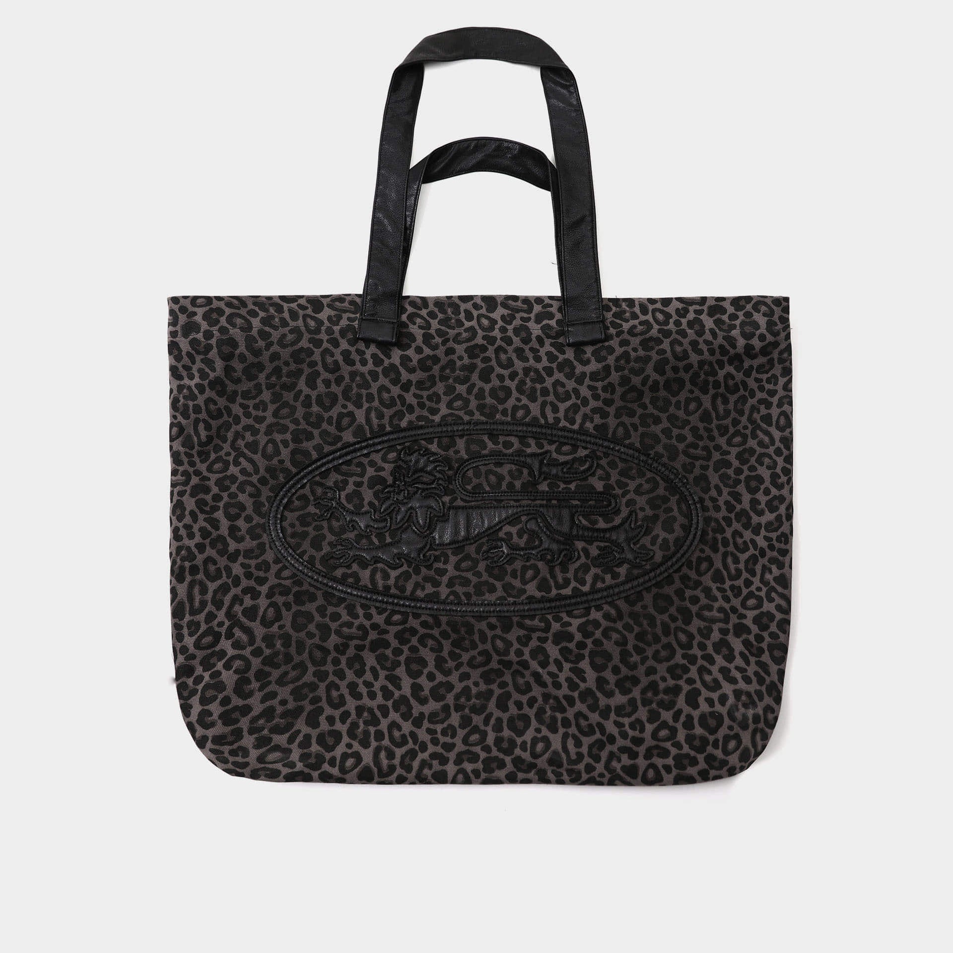 Badblood Mystic Patch Shopper Bag - Black Leopard