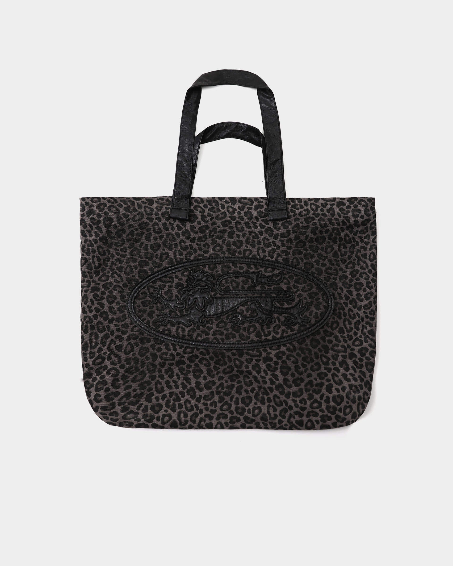 Badblood Mystic Patch Shopper Bag - Black Leopard