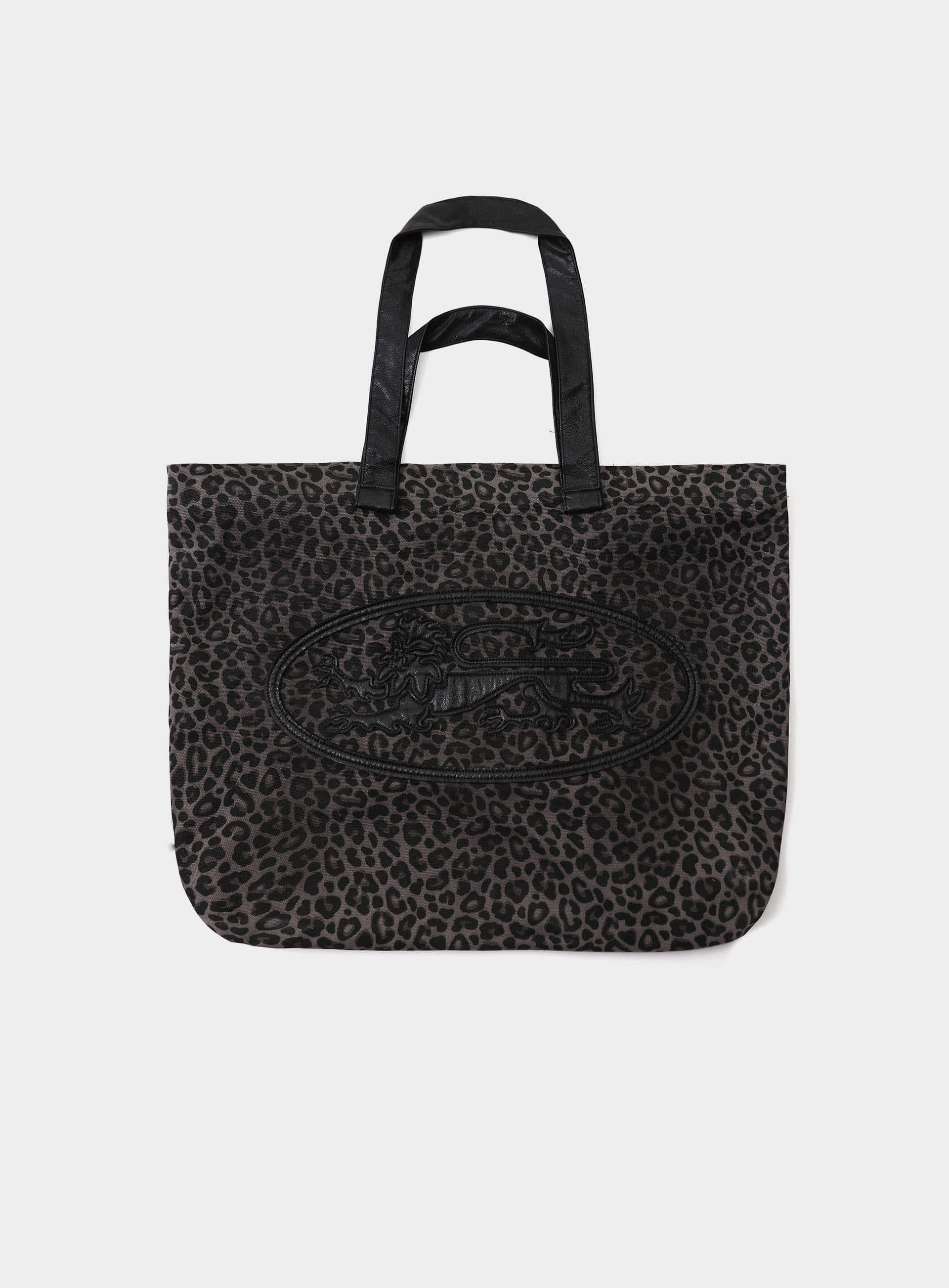 Badblood Mystic Patch Shopper Bag - Black Leopard