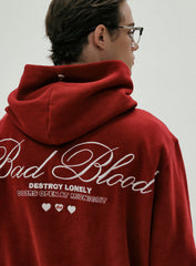 Badblood Classic Logo Hood - Red