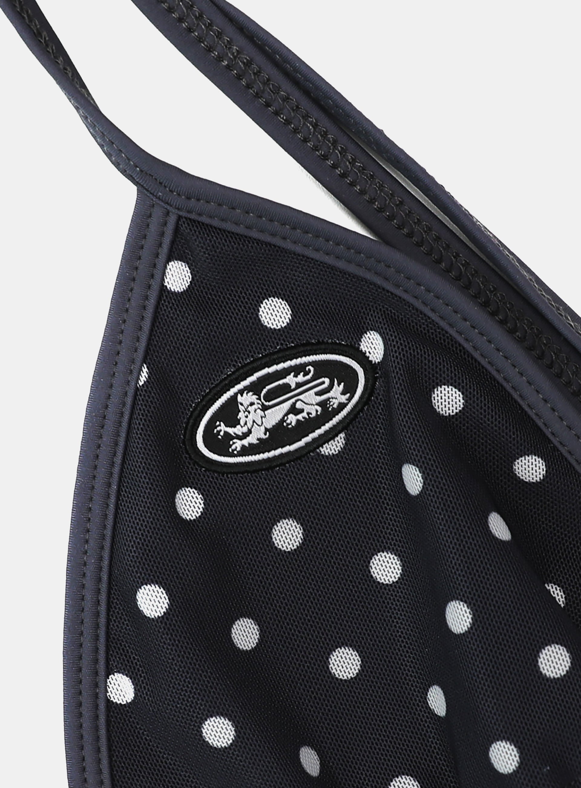 Badblood Splash Dot Bikini Set - Navy