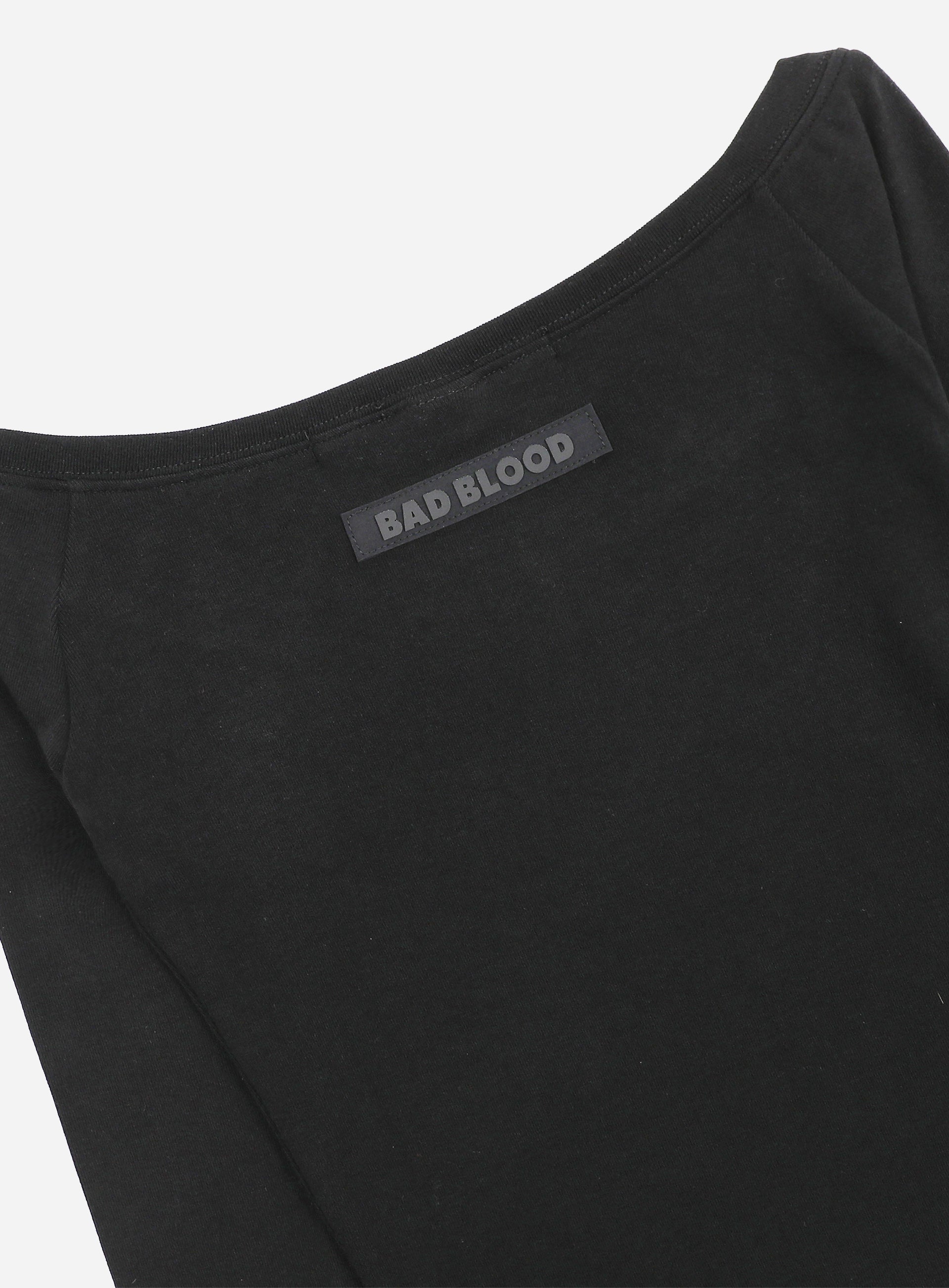 Badblood Beyond Soft Off-Shoulder Top Black