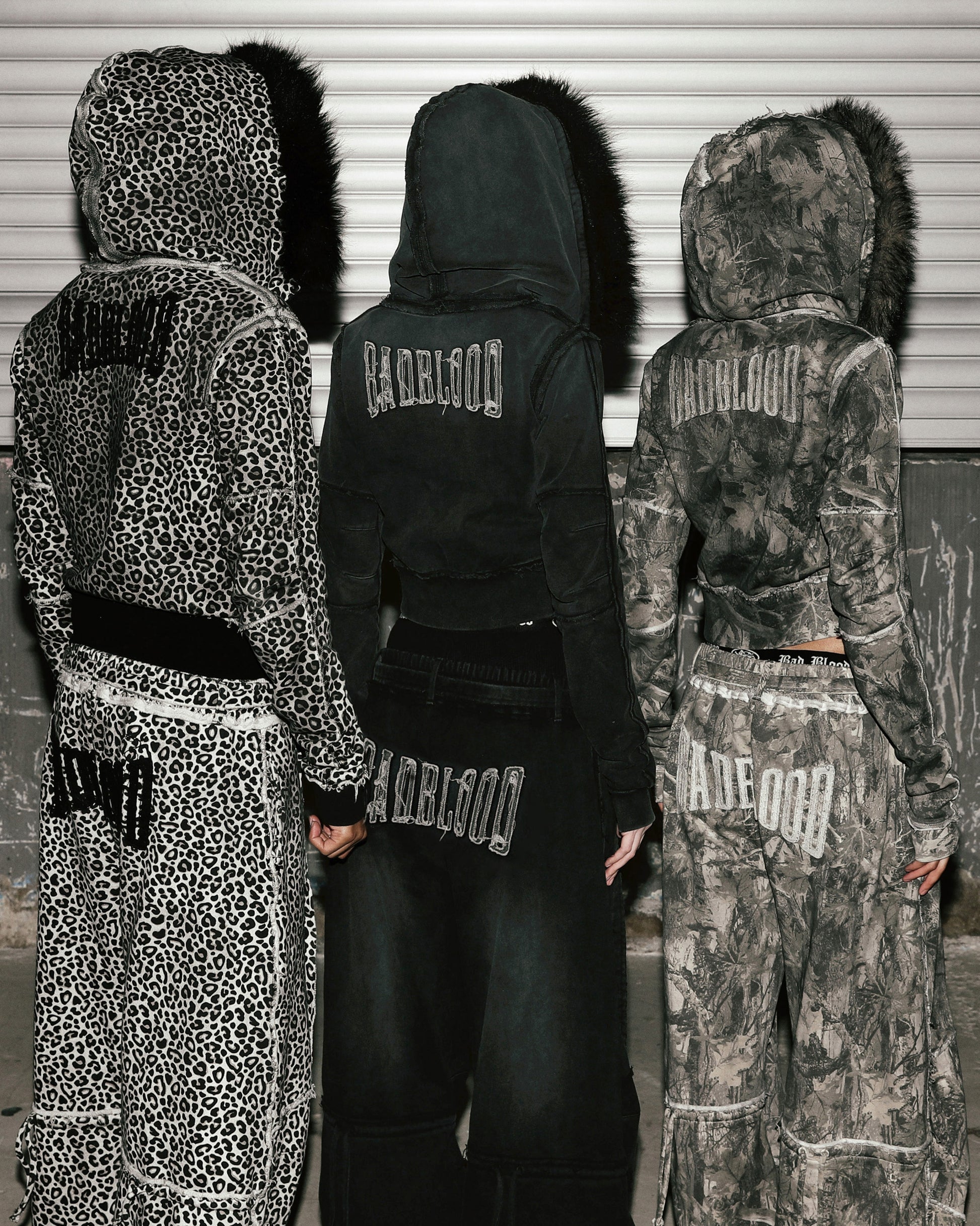 Badblood Low Edge Convex Jogger - White Leopard