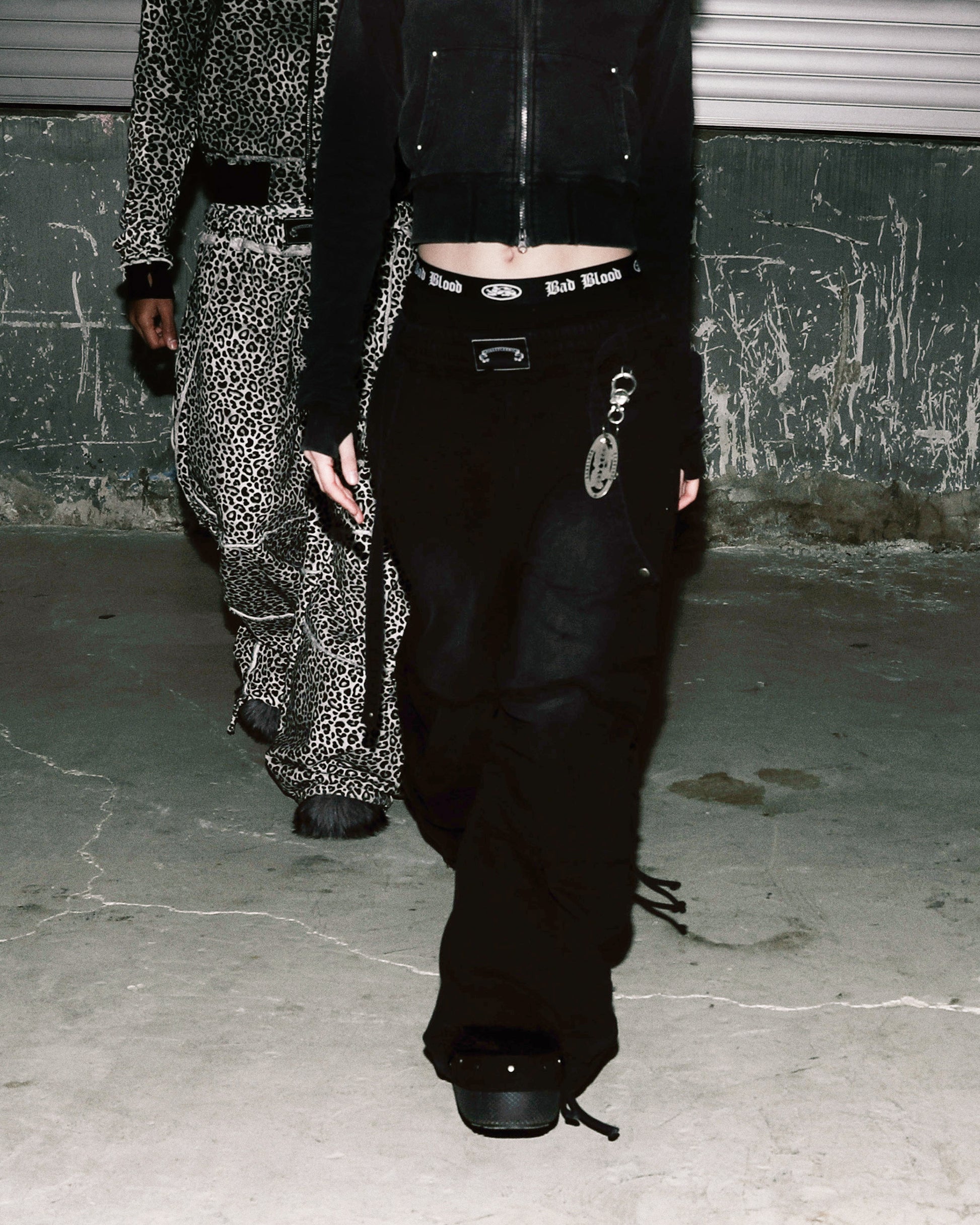 Badblood Low Edge Convex Jogger - Washed Black