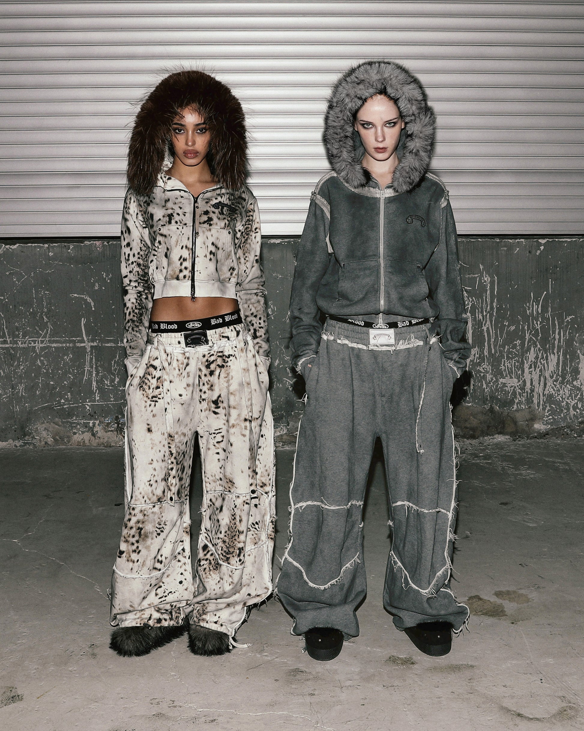 Badblood Low Edge Convex Jogger - Washed Gray