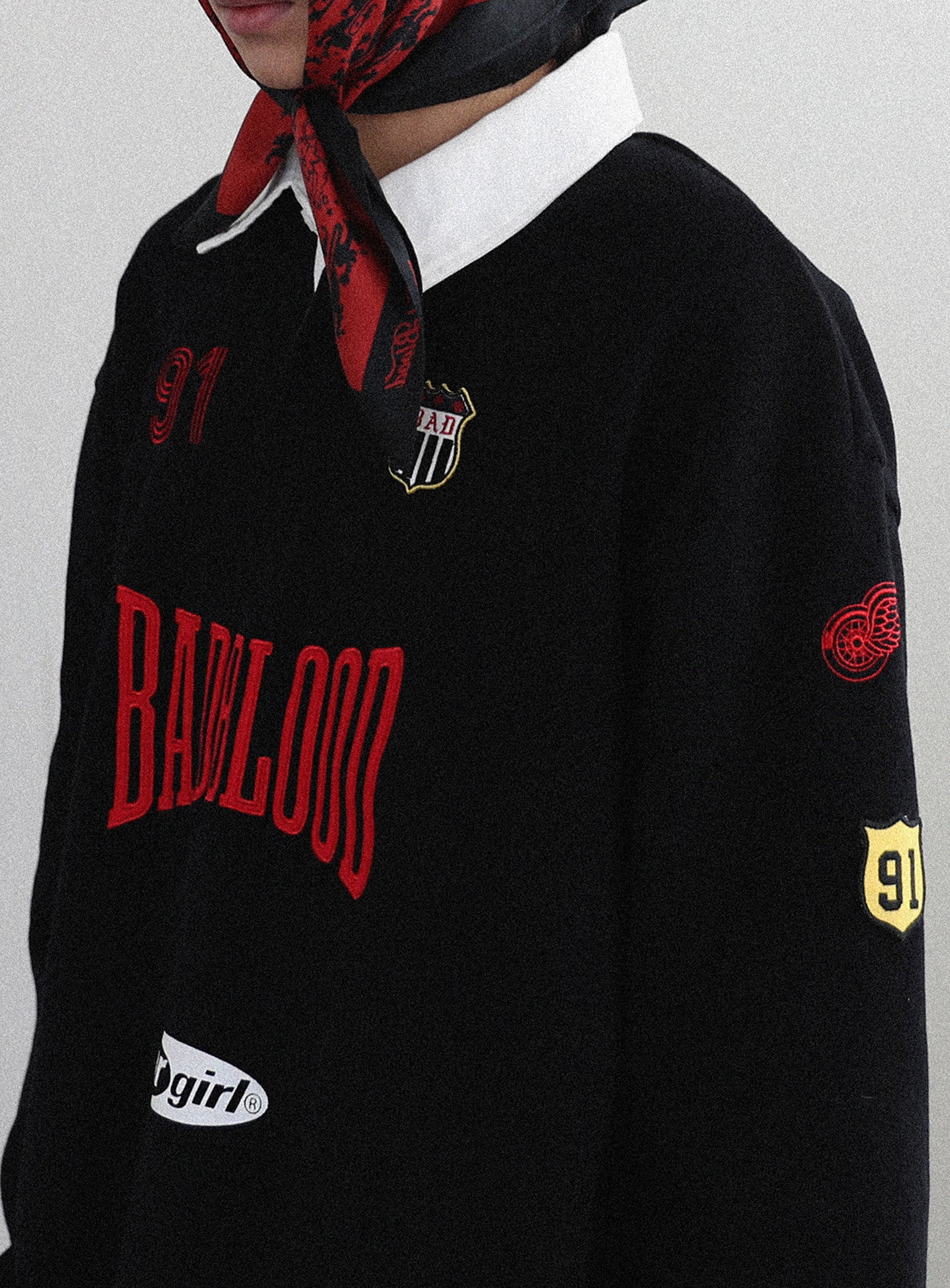 Badblood Mystic Capsule Rugby Sweatshirt Black