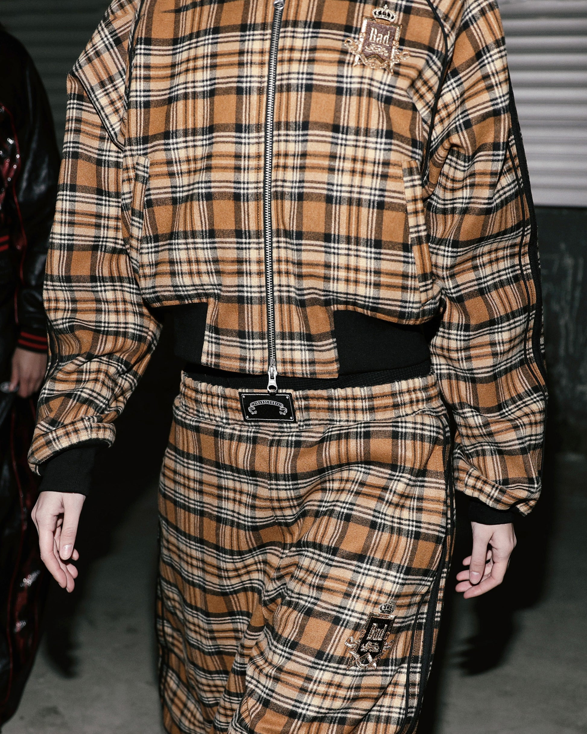 Badblood Royal Billy Flannel Track Pants – Yellow Check