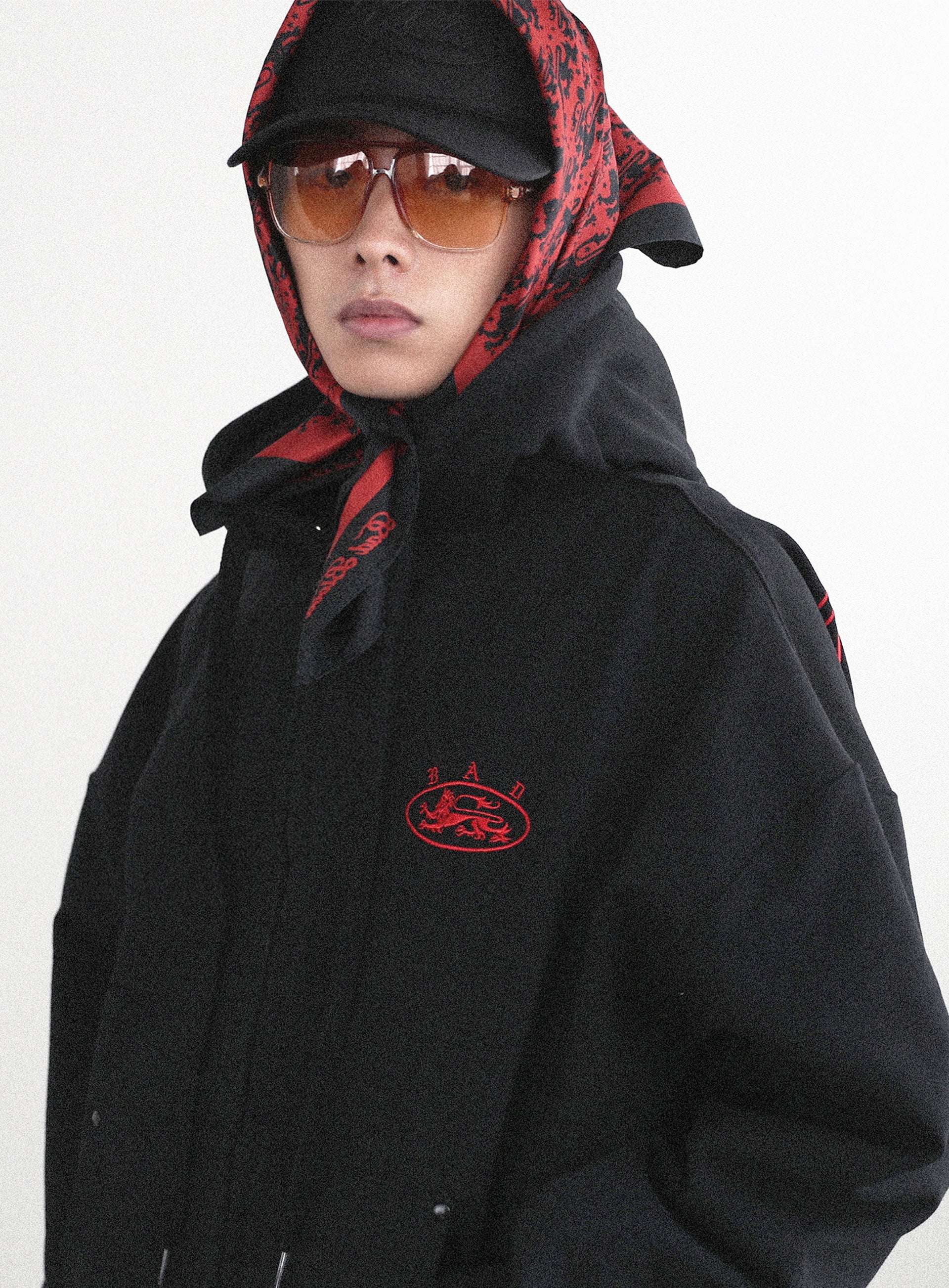 Badblood Mystic Capsule Hooded Zip-Up - Black