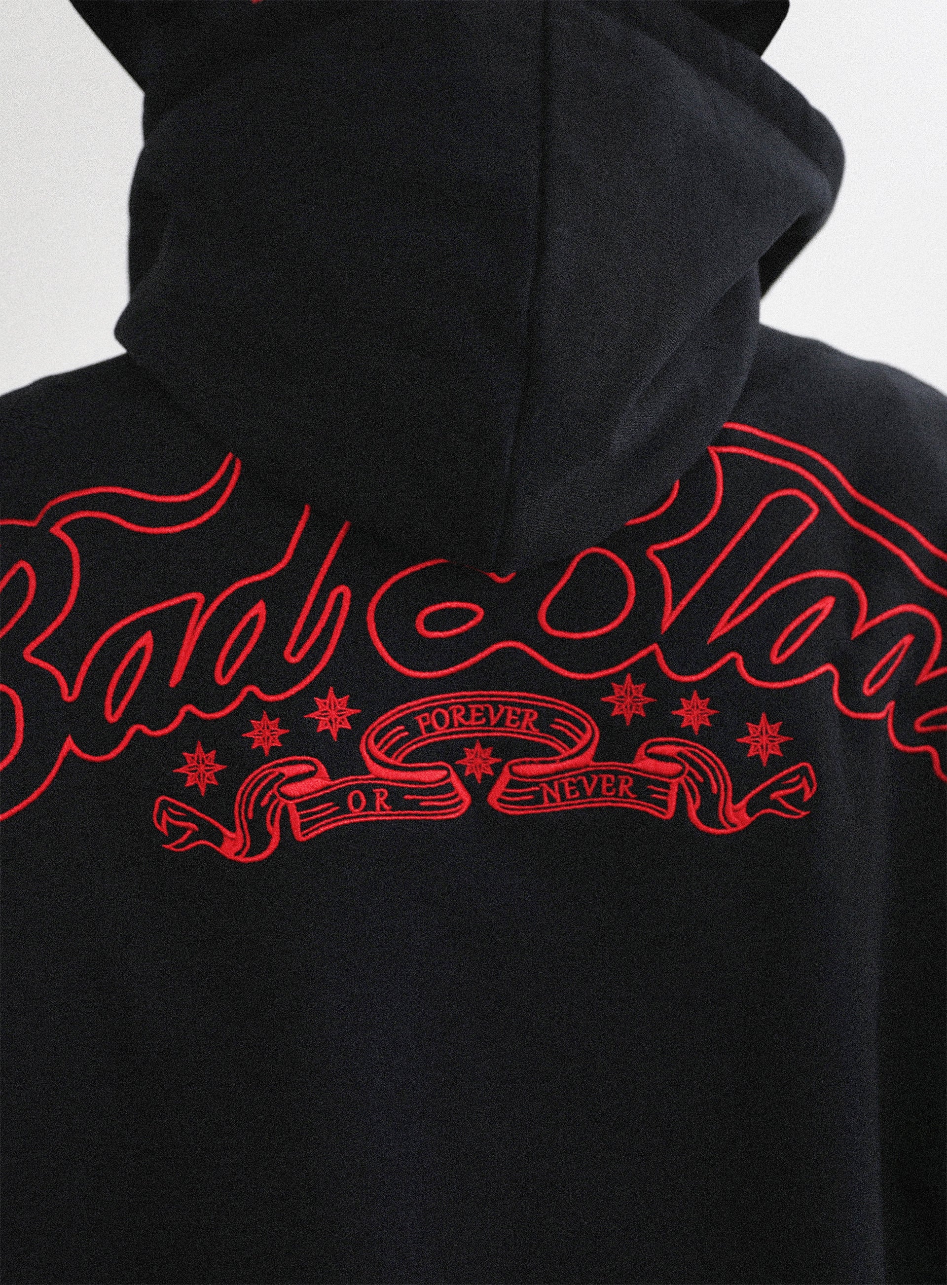 Badblood Mystic Capsule Hooded Zip-Up - Black