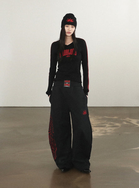 ★韓国人気★BADBLOOD★MYSTIC CAPSULE V-NECK LONG SLEEVE Badblood Mystic Capsule V-Neck Long Sleeve Black – BBGSHOPHK