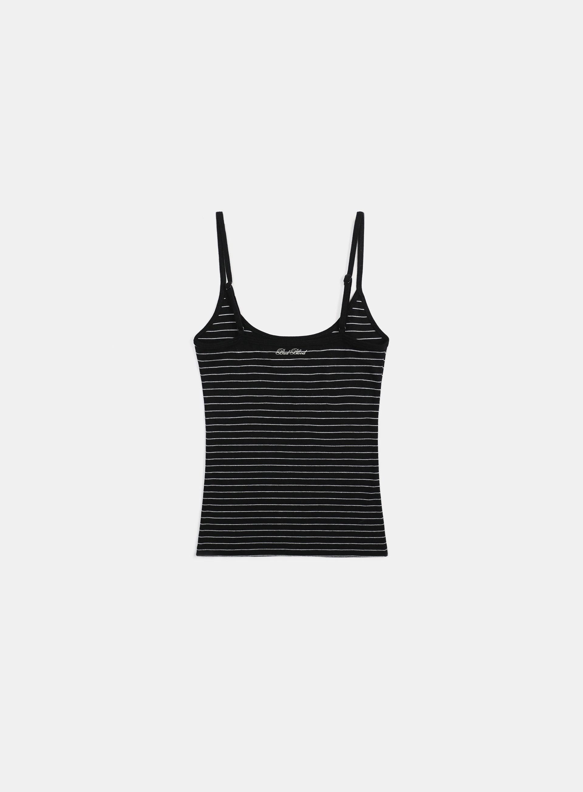 Badblood Beyond Soft String Tank Stripe Black