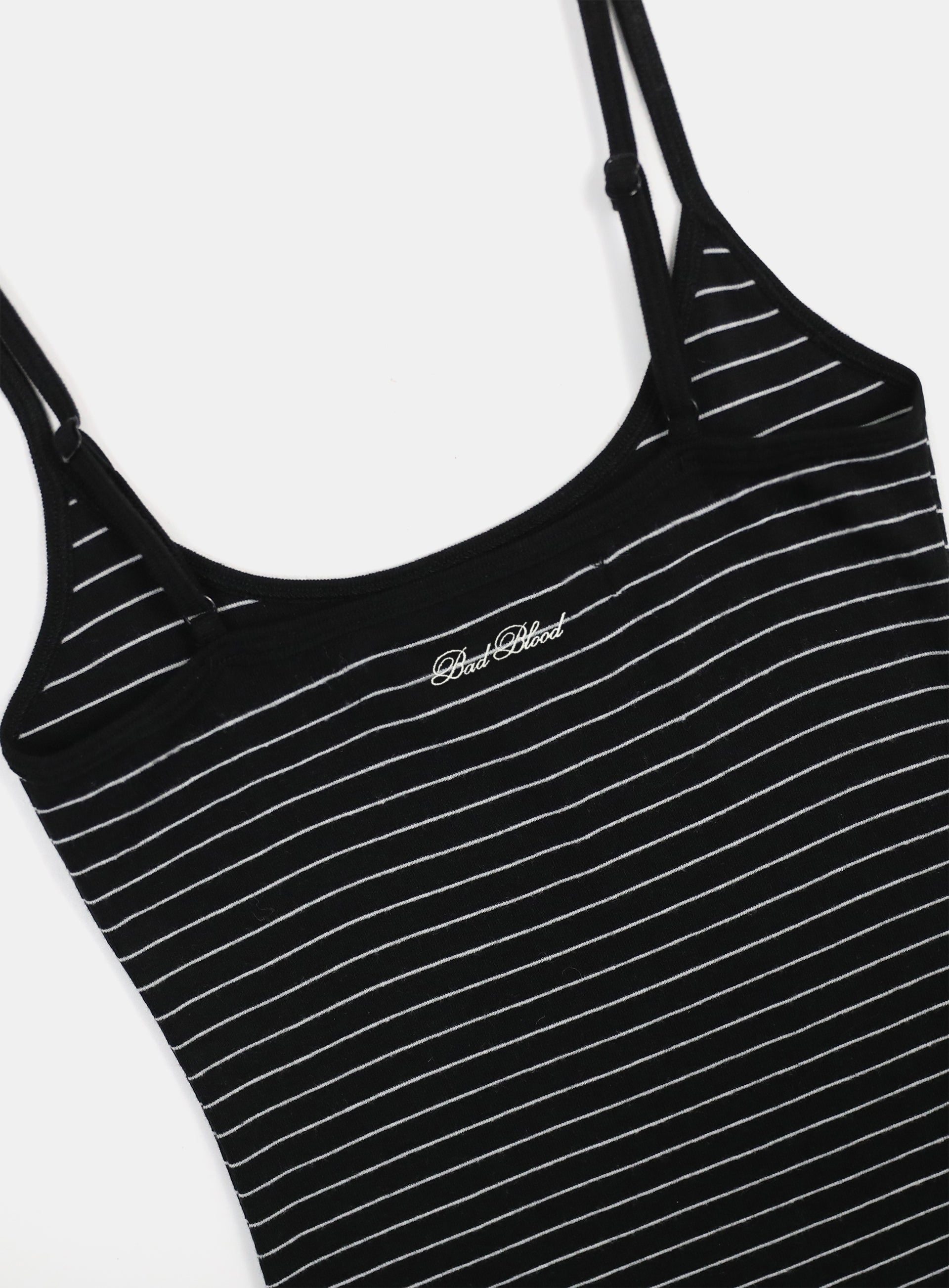 Badblood Beyond Soft String Tank Stripe Black