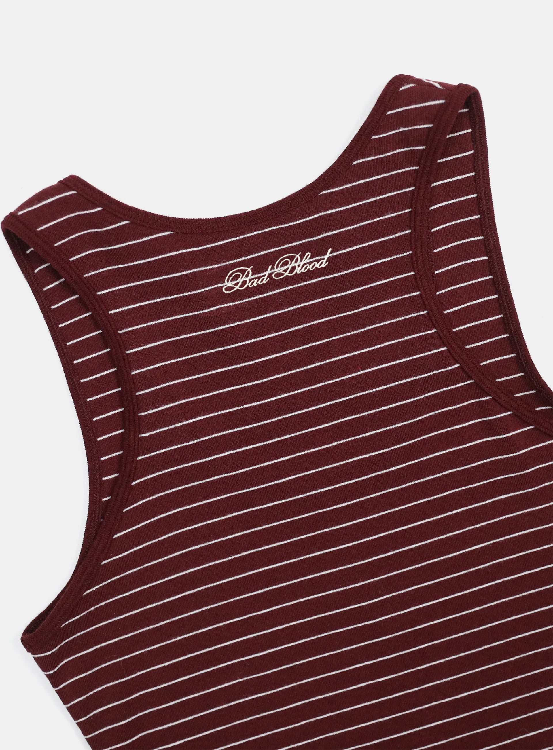 Badblood Beyond Soft Tank 3 Stripe Wine