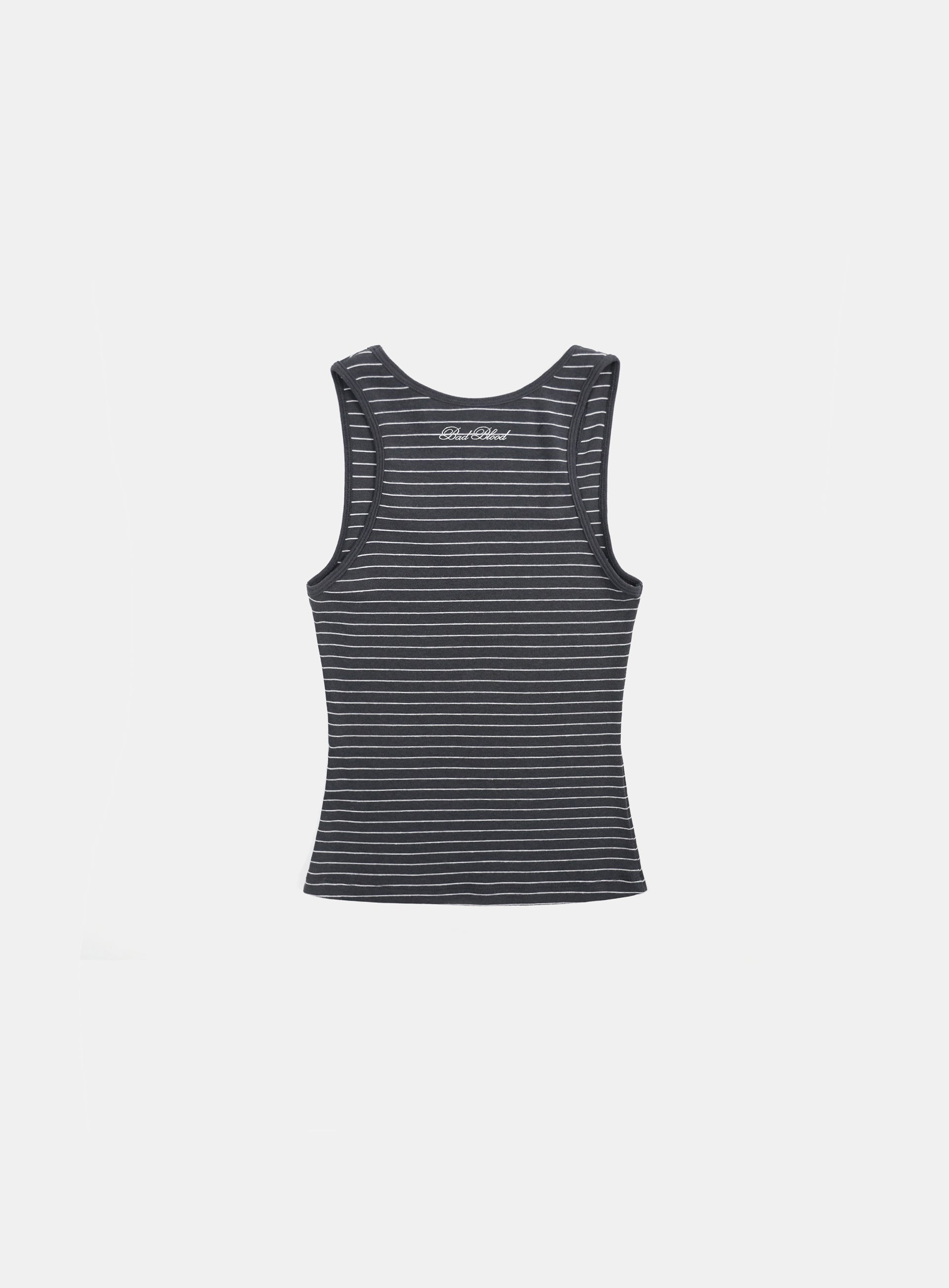 Badblood Beyond Soft Tank 3 Stripe Charcoal