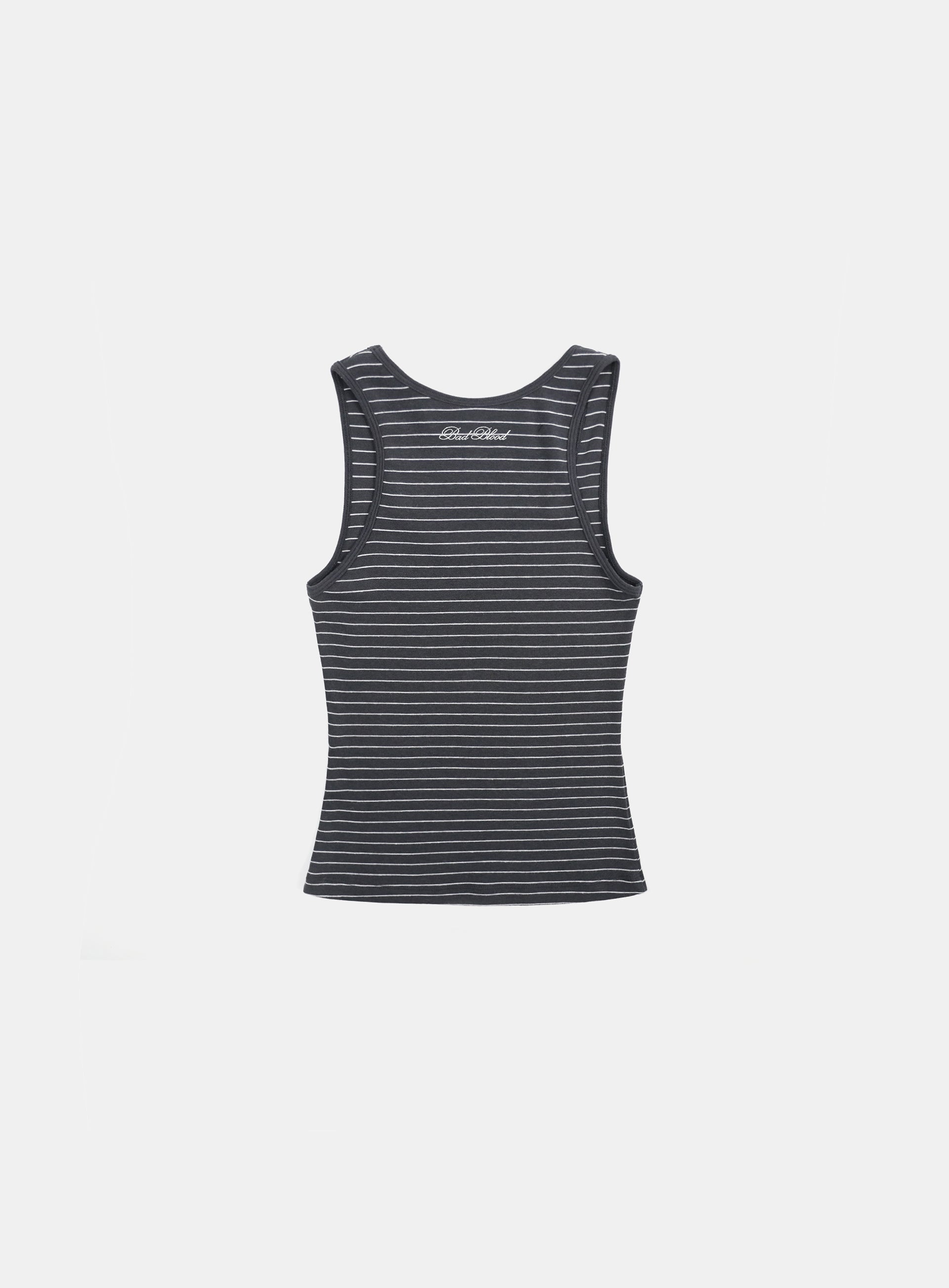 Badblood Beyond Soft Tank 3 Stripe Charcoal
