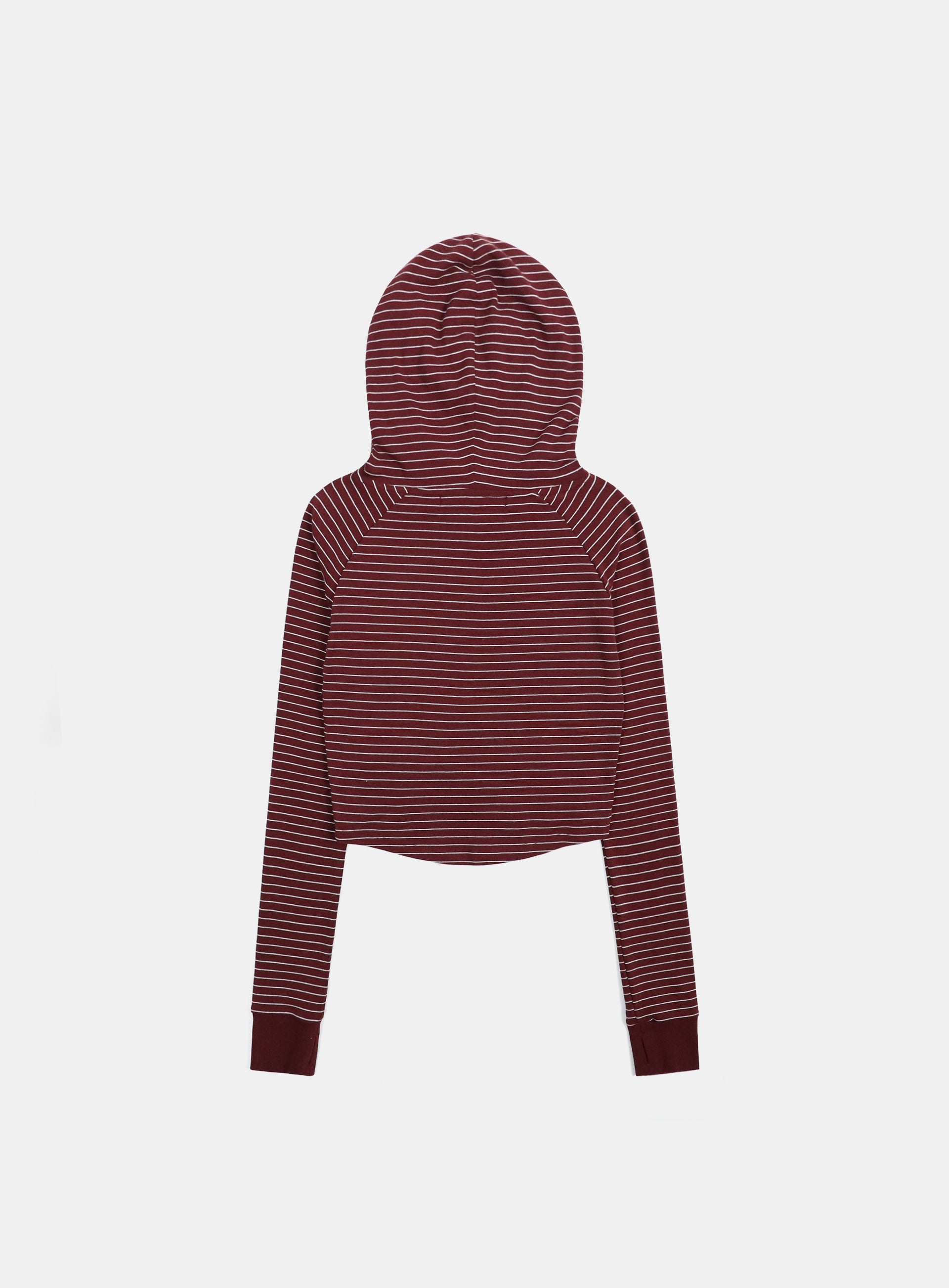 Badblood Beyond Soft Hood Slim Fit Stripe Wine