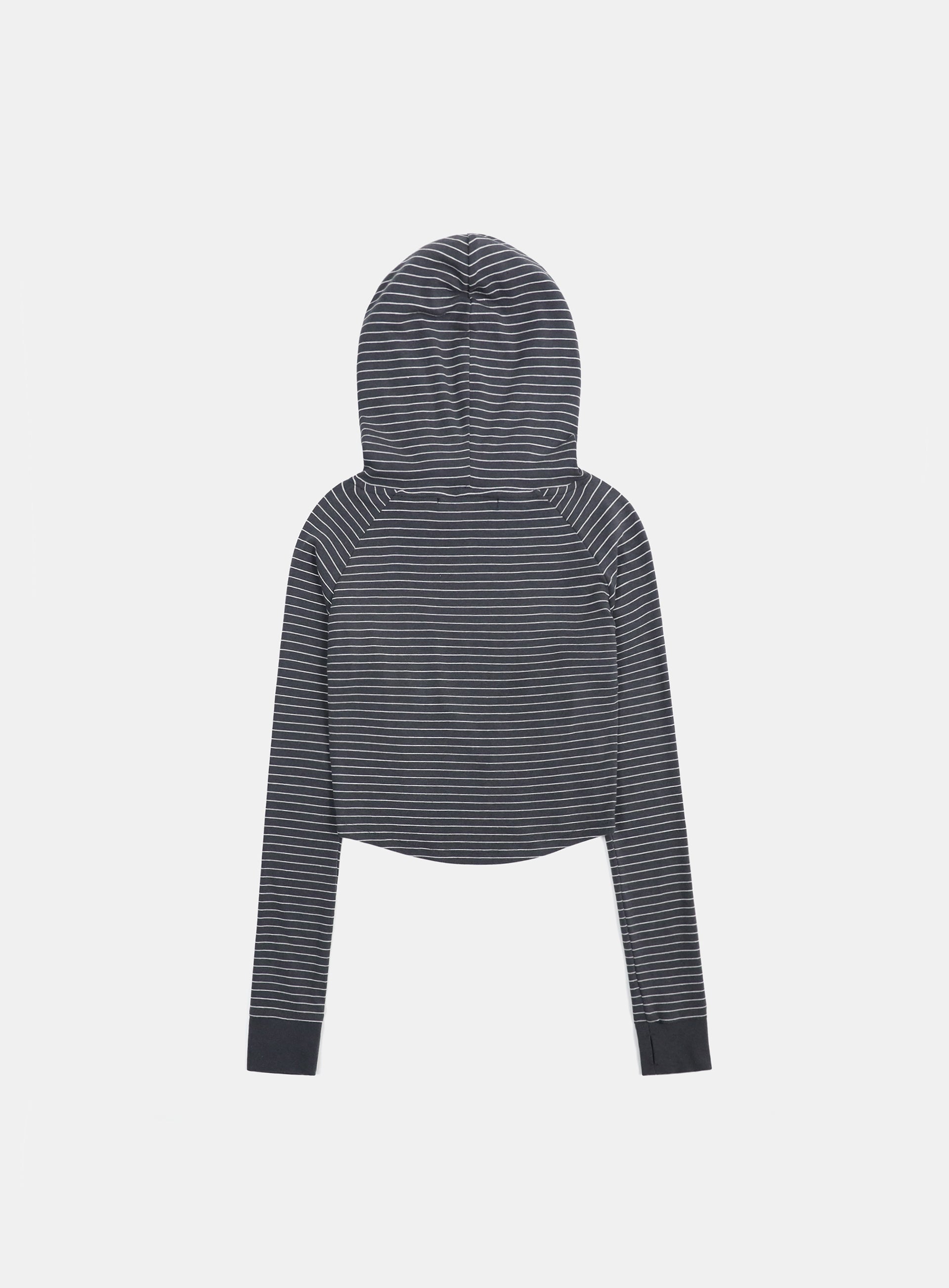 Badblood Beyond Soft Hood Slim Fit Stripe Charcoal