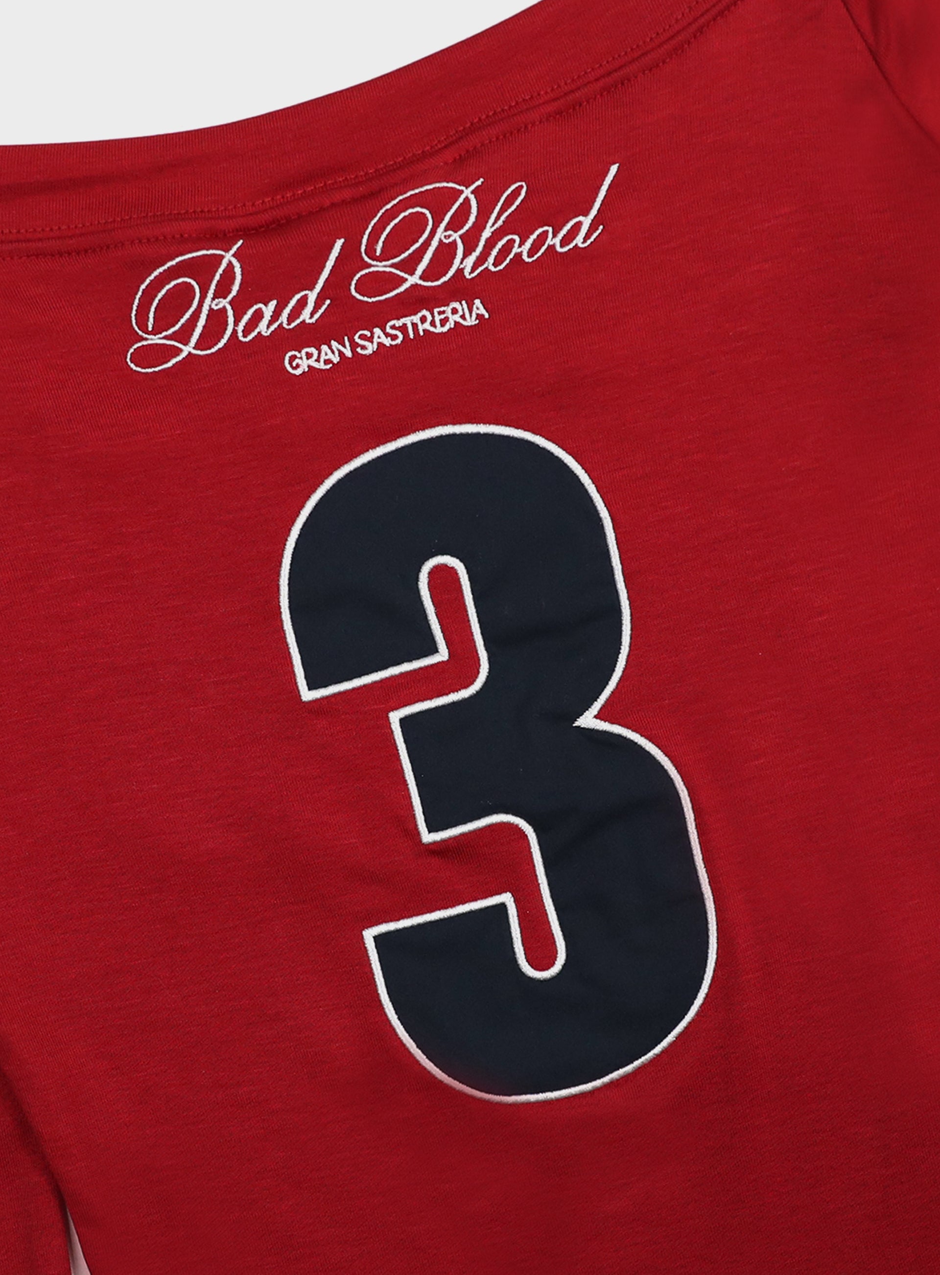 Badblood Saint Blood Off Shoulder Top Red