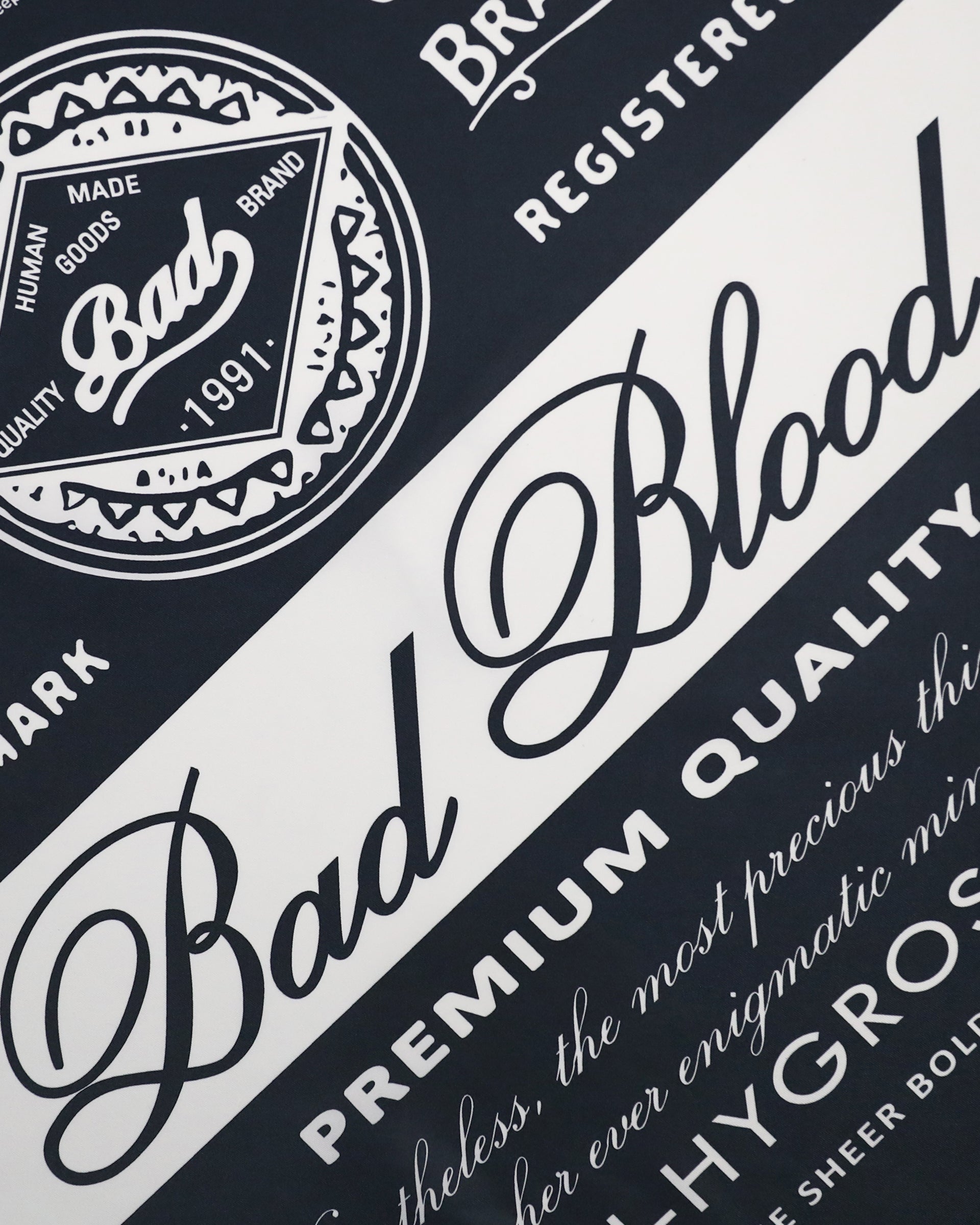Badblood  Premium Classic Logo Scarf - Navy