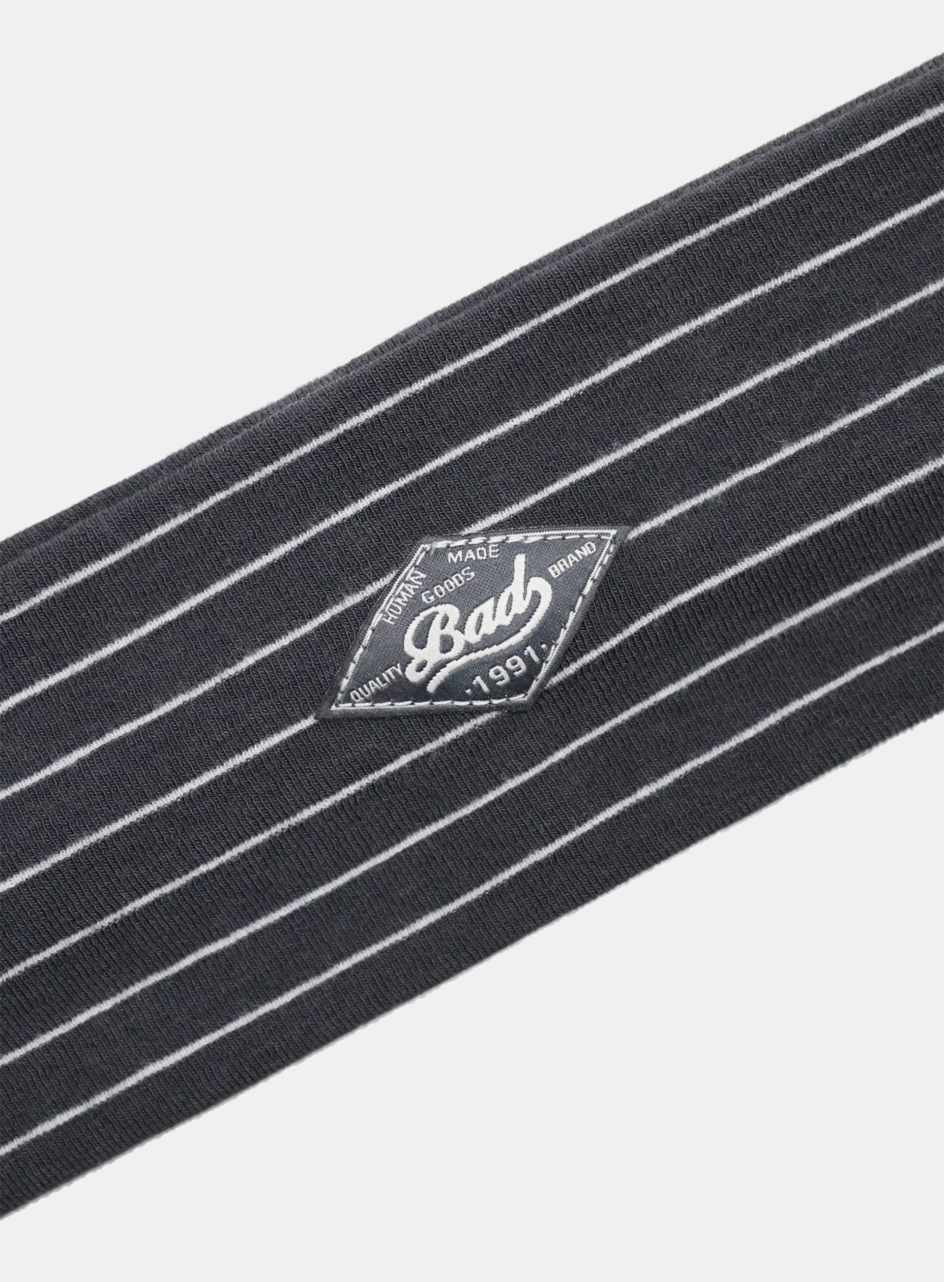 Badblood Beyond Soft Hairband Stripe Charcoal