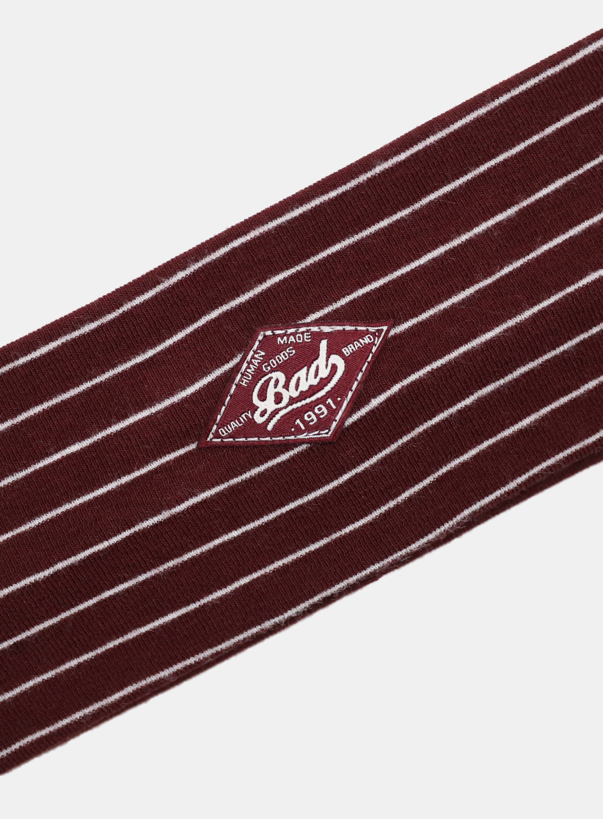 Badblood Beyond Soft Hairband Stripe Wine