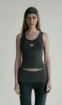 Badblood Beyond Soft Tank 3 Stripe Charcoal