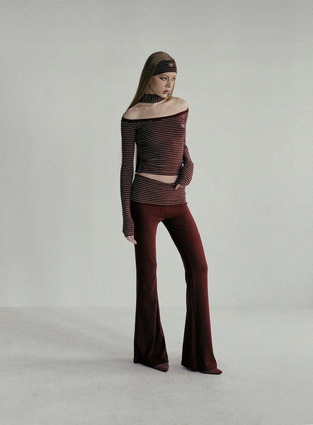 ★BADBLOOD★ Beyond Soft Fold Over Shorts Stripe Wine w-srt2 Badblood Beyond Soft Fold Over Shorts Stripe Black – BBGSHOPHK