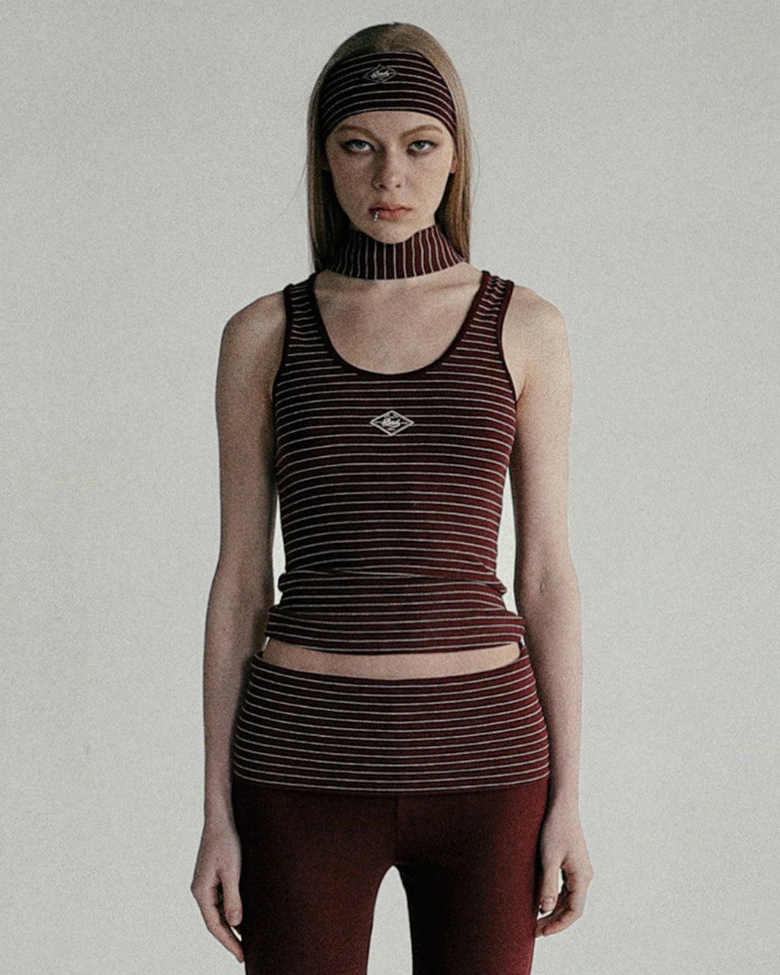 Badblood Beyond Soft Tank 3 Stripe Wine