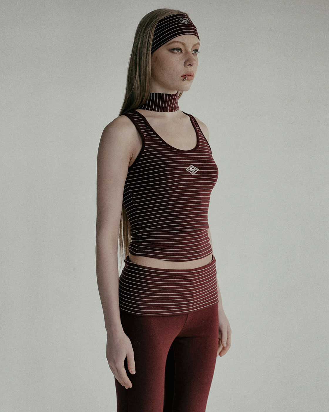 Badblood Beyond Soft Tank 3 Stripe Wine