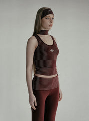 Badblood Beyond Soft Tank 3 Stripe Wine