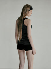 Badblood  Beyond Soft Tank 3 Stripe Black